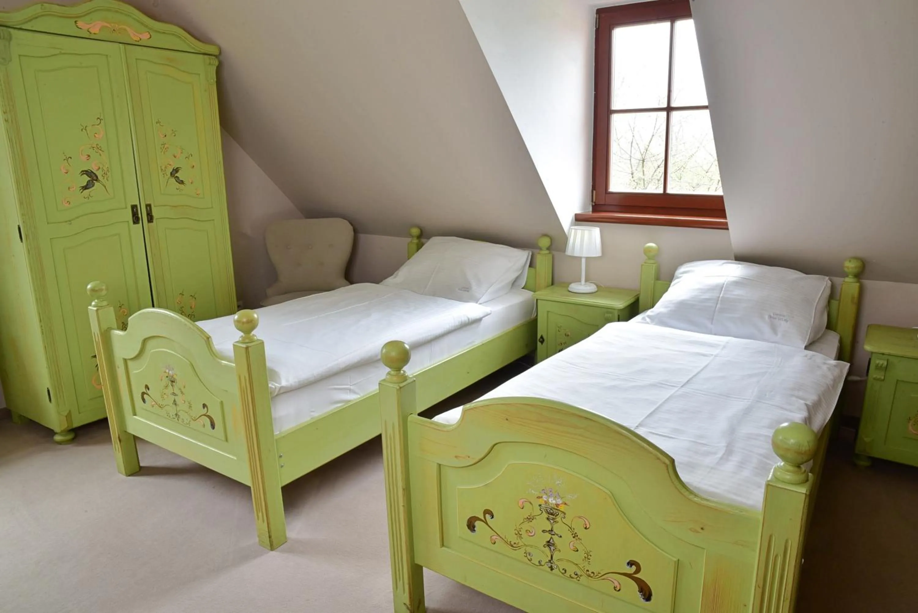 Bed in Gościniec Nowa Wioska