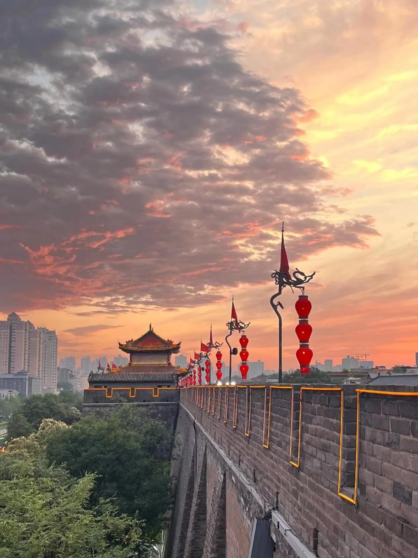 Nearby landmark in Eastern House Xi'an