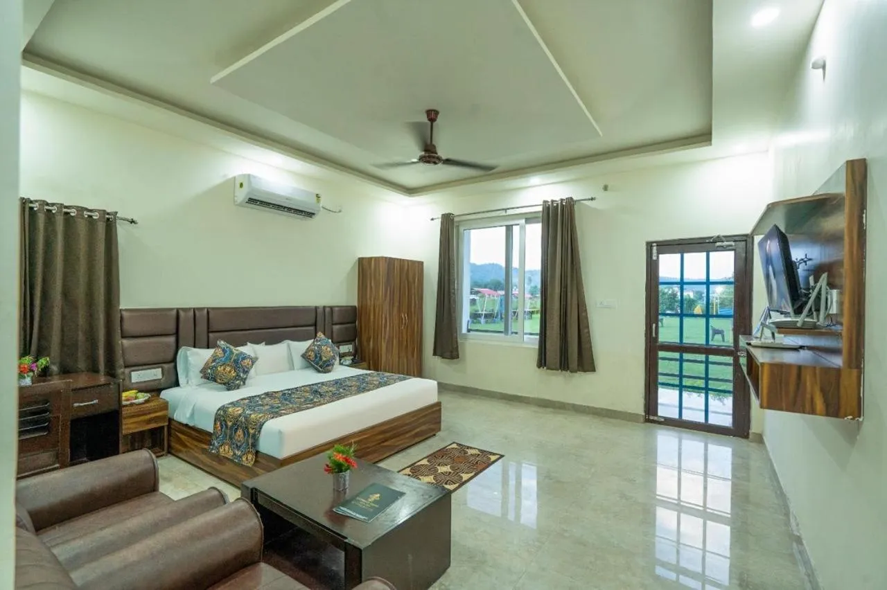 Bed in Corbett Treat Resort By Atya Hotels