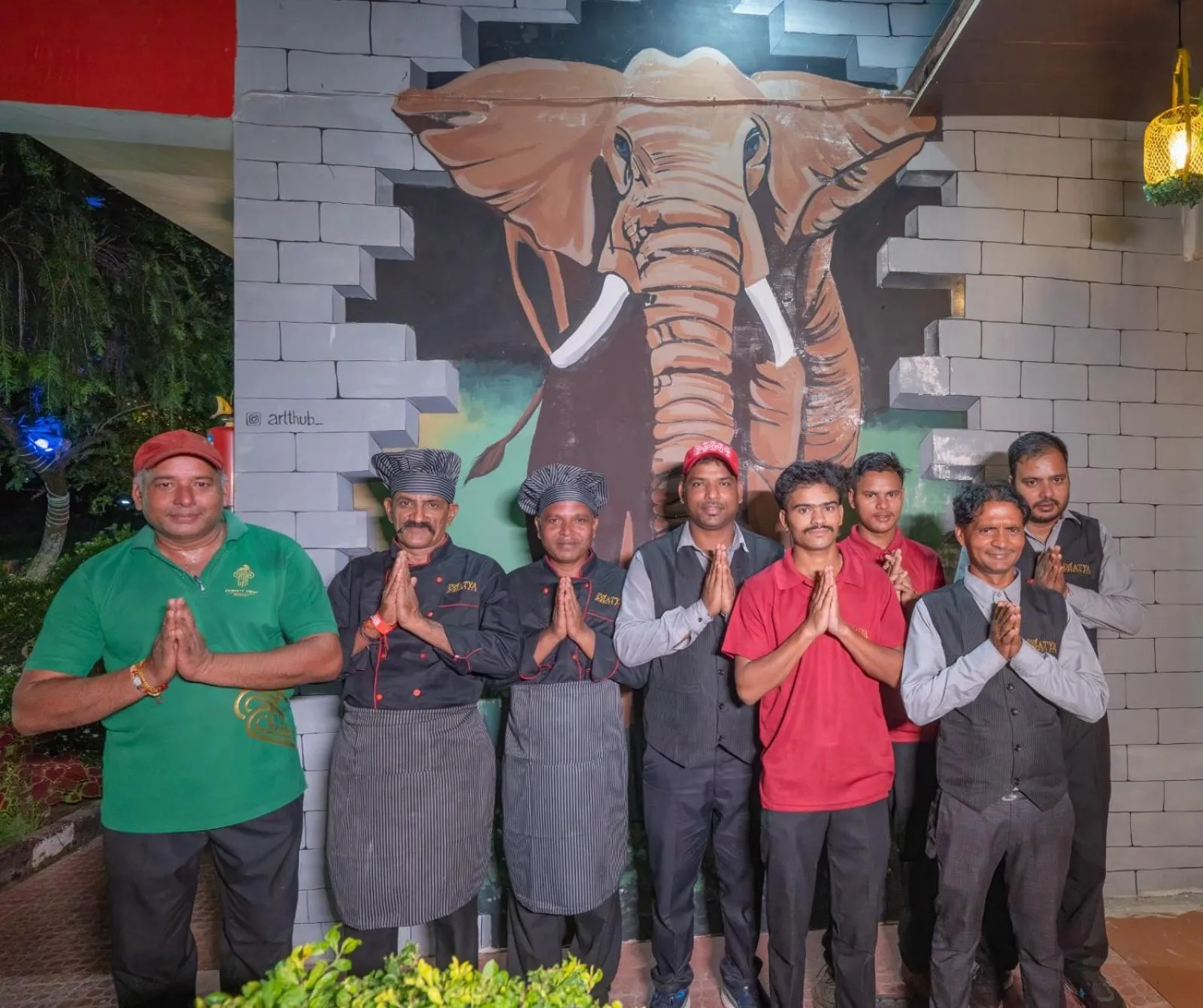 Staff in Corbett Treat Resort By Atya Hotels