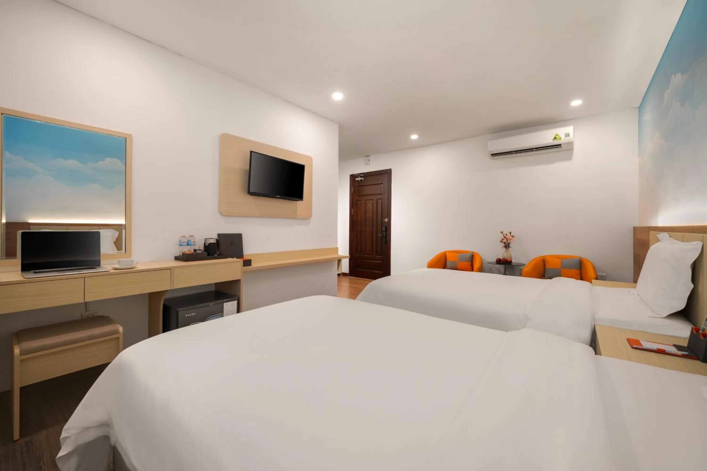 Bed in Golden Sea 3 Hotel