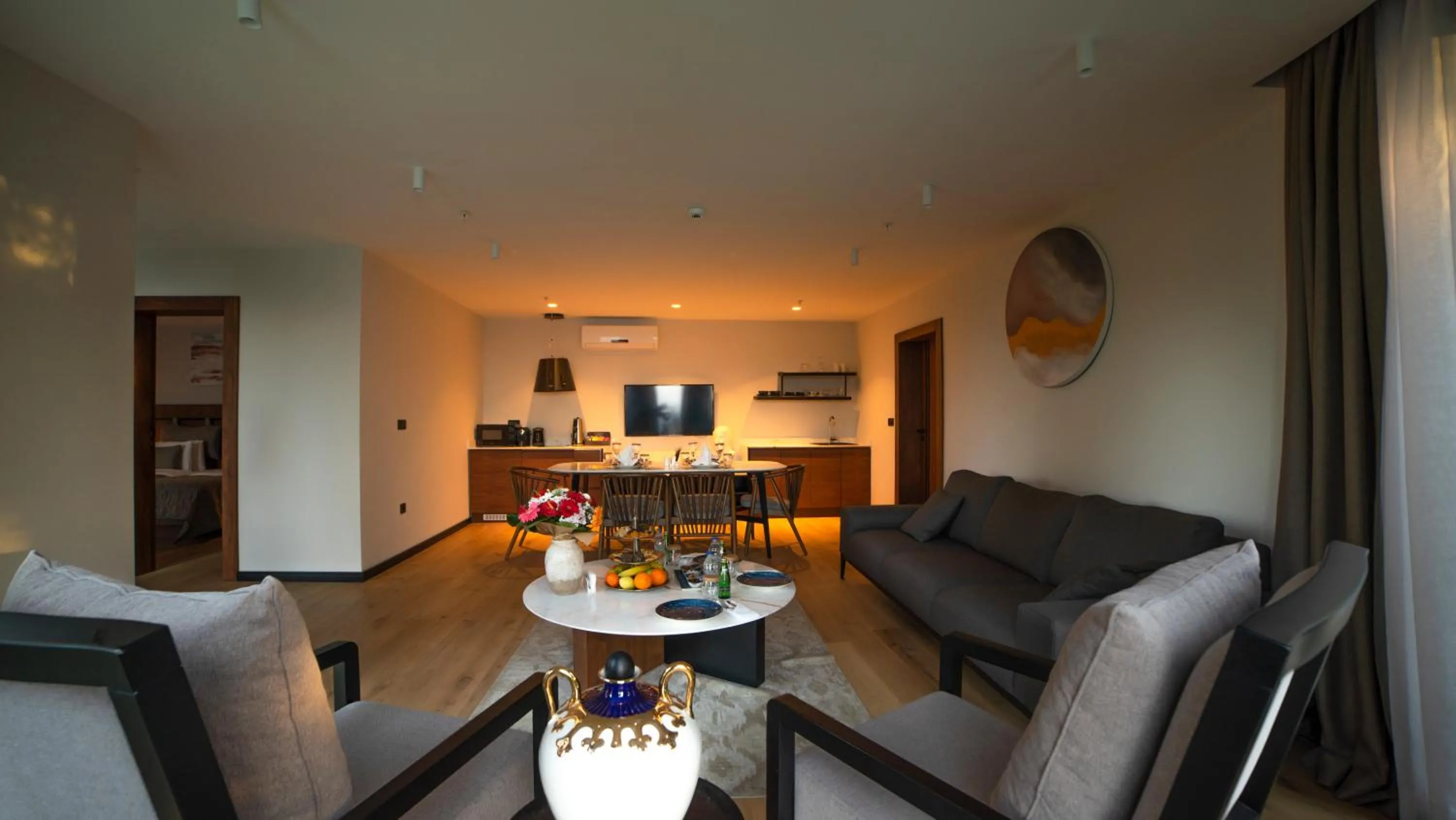 Kitchen or kitchenette in Duja Bodrum