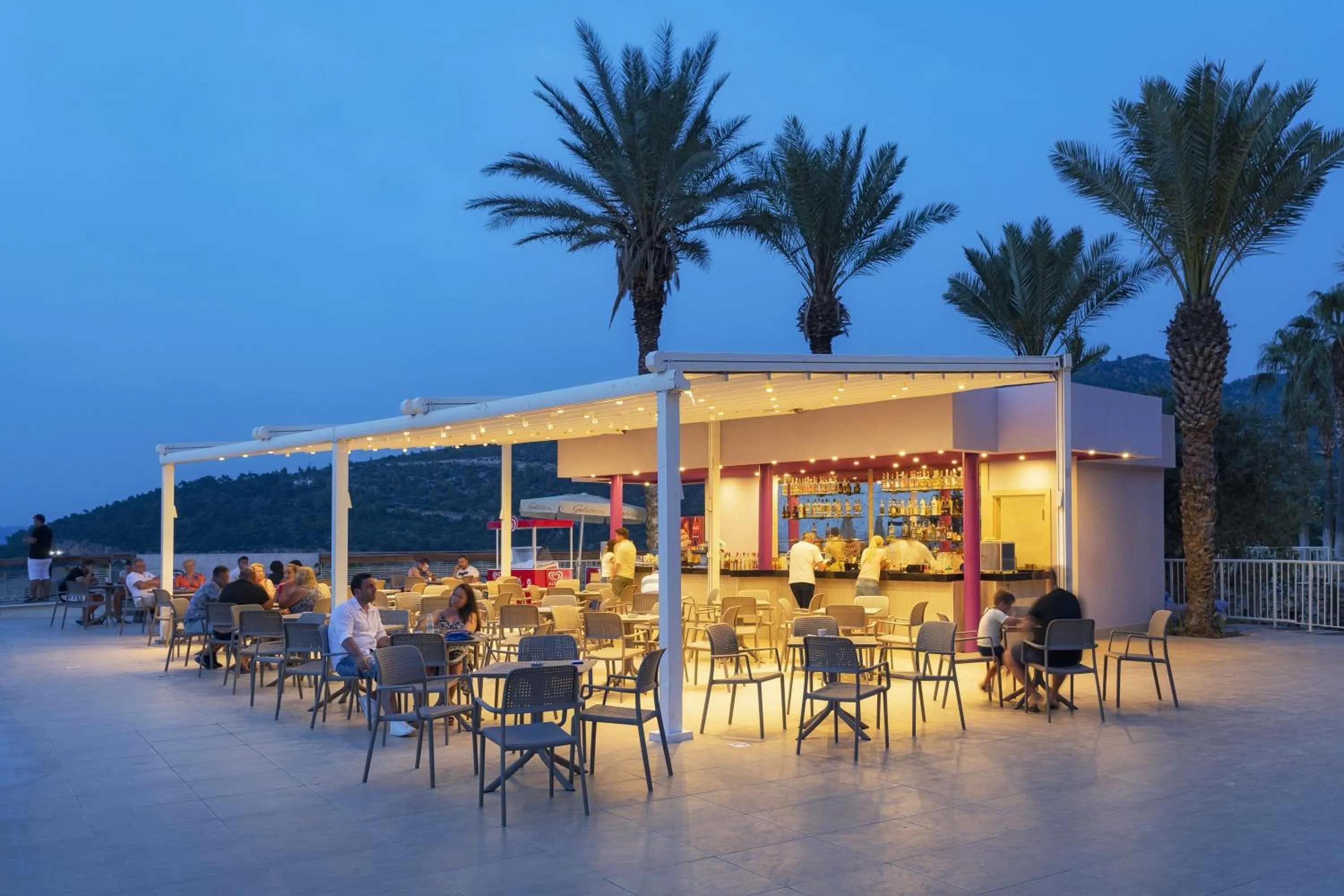 Pool view in Duja Bodrum