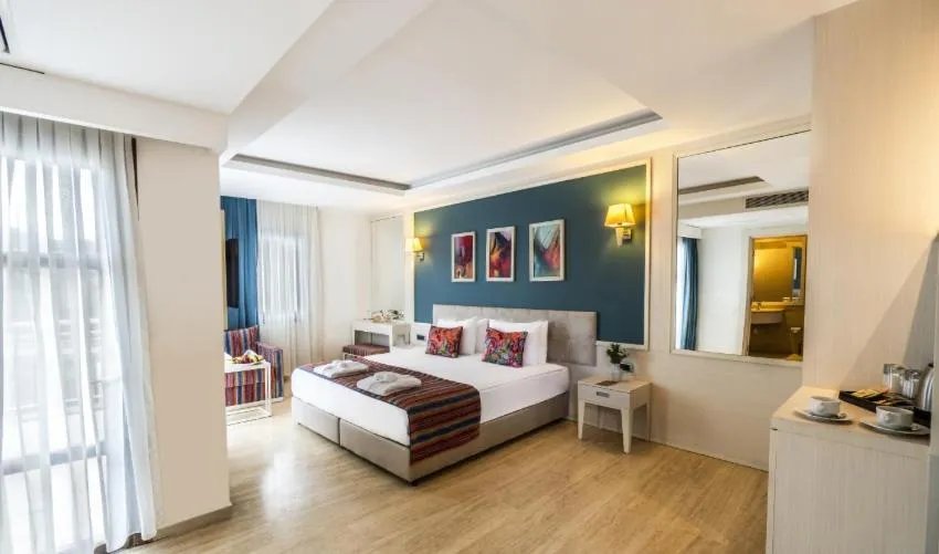 Photo of the whole room, Bed in Duja Bodrum