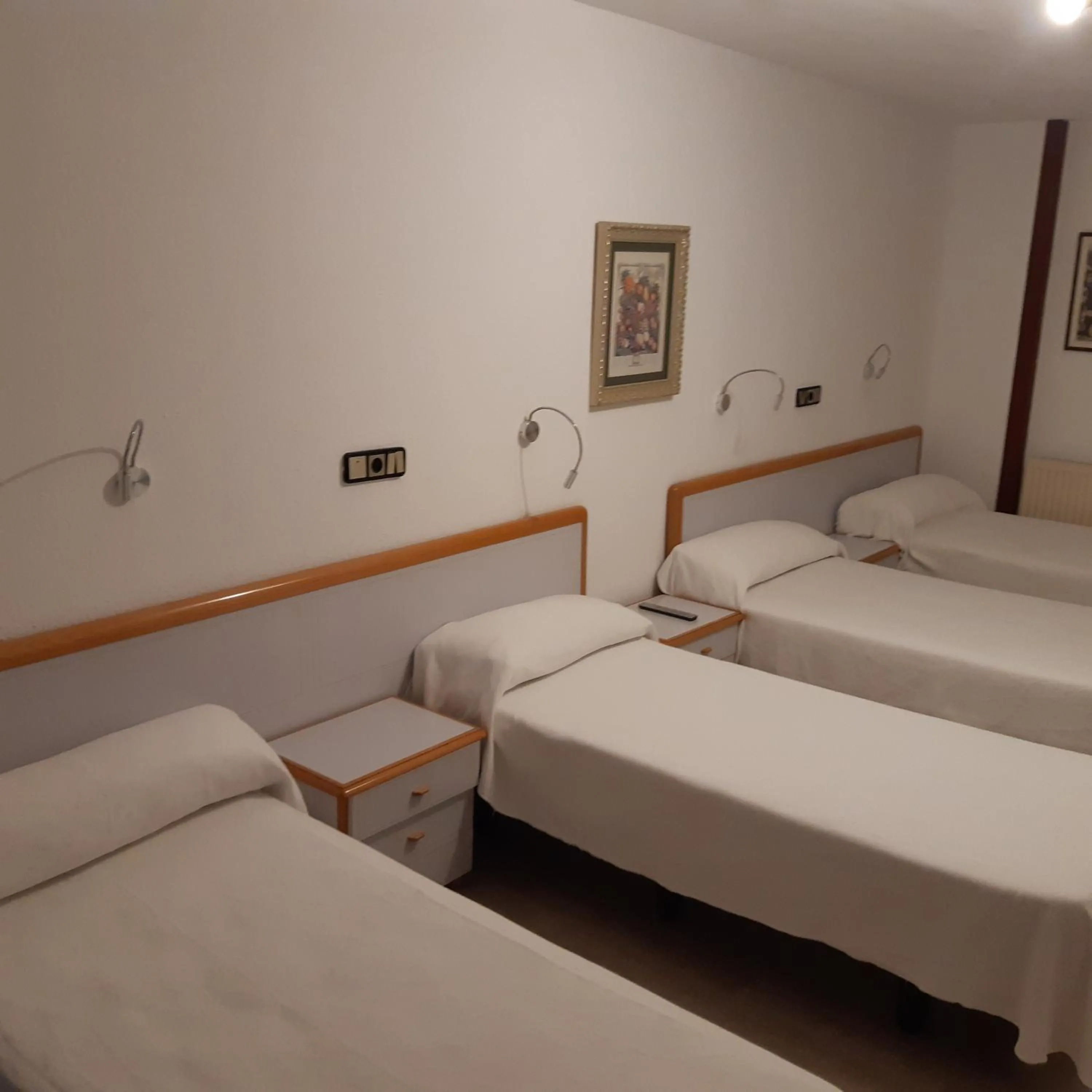 Bed in Hostal Lizana 2