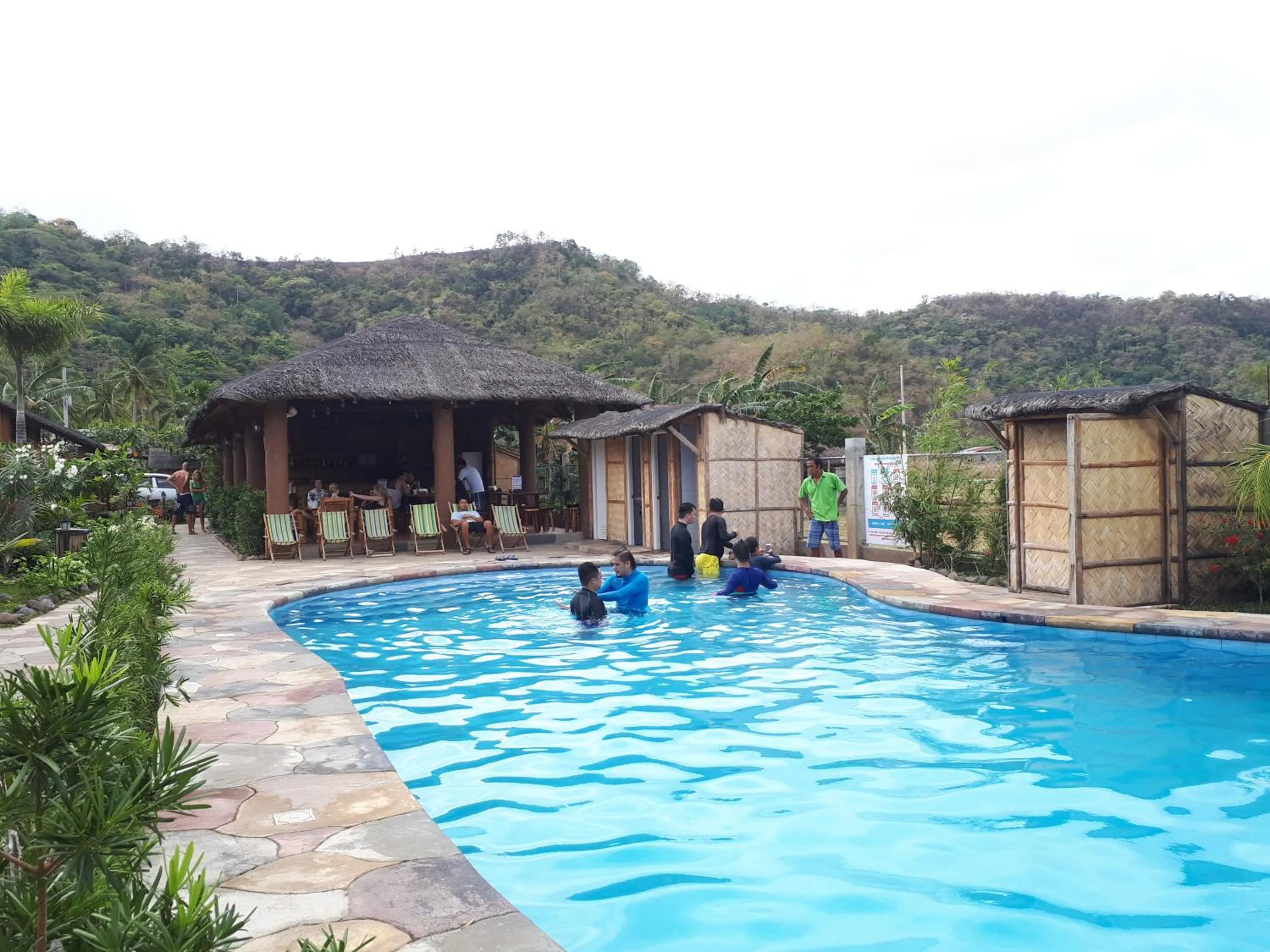 Staff in Calayo Beach Resort