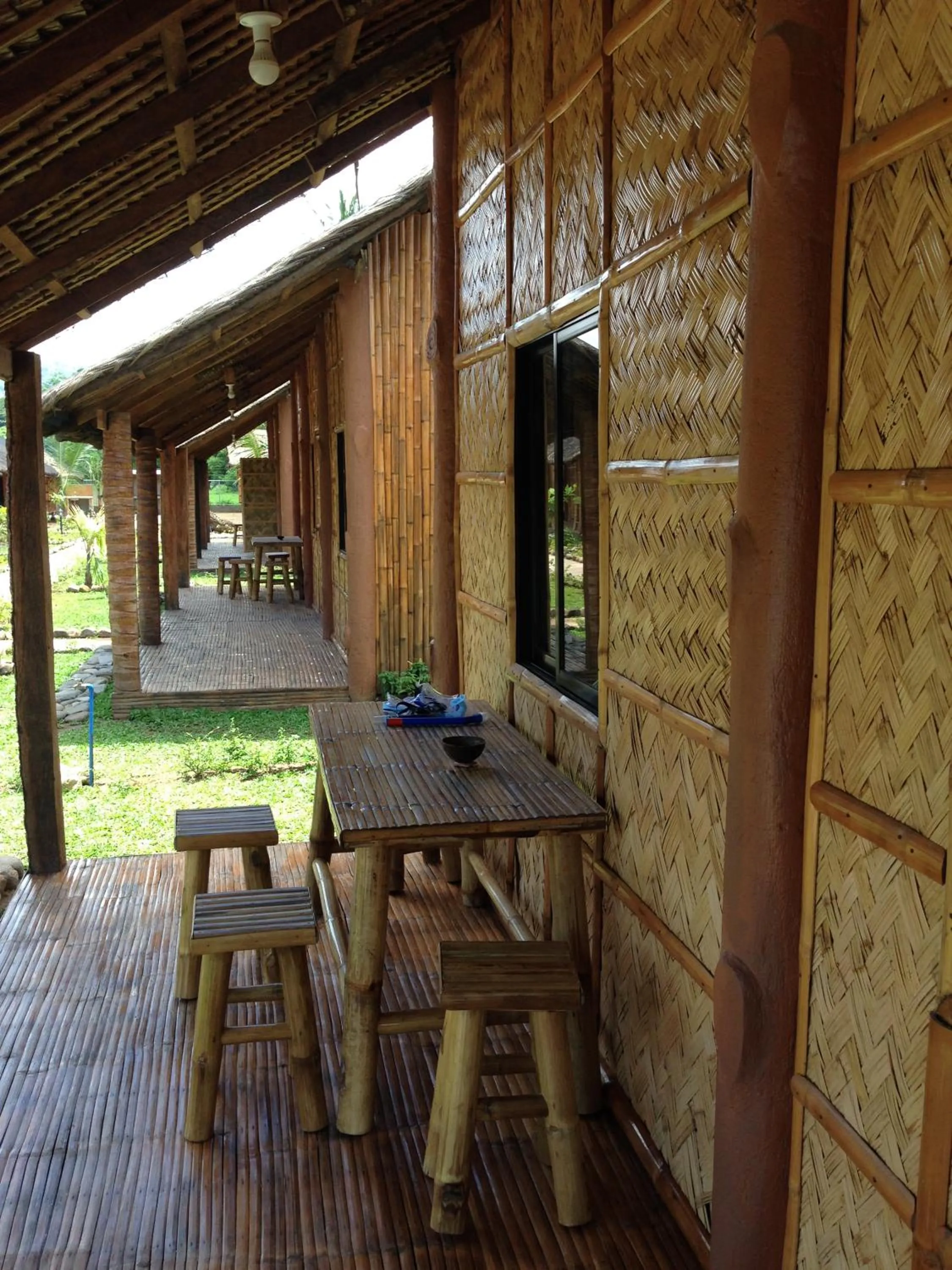 Patio in Calayo Beach Resort