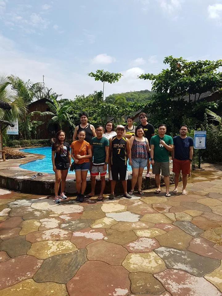 Pool view in Calayo Beach Resort
