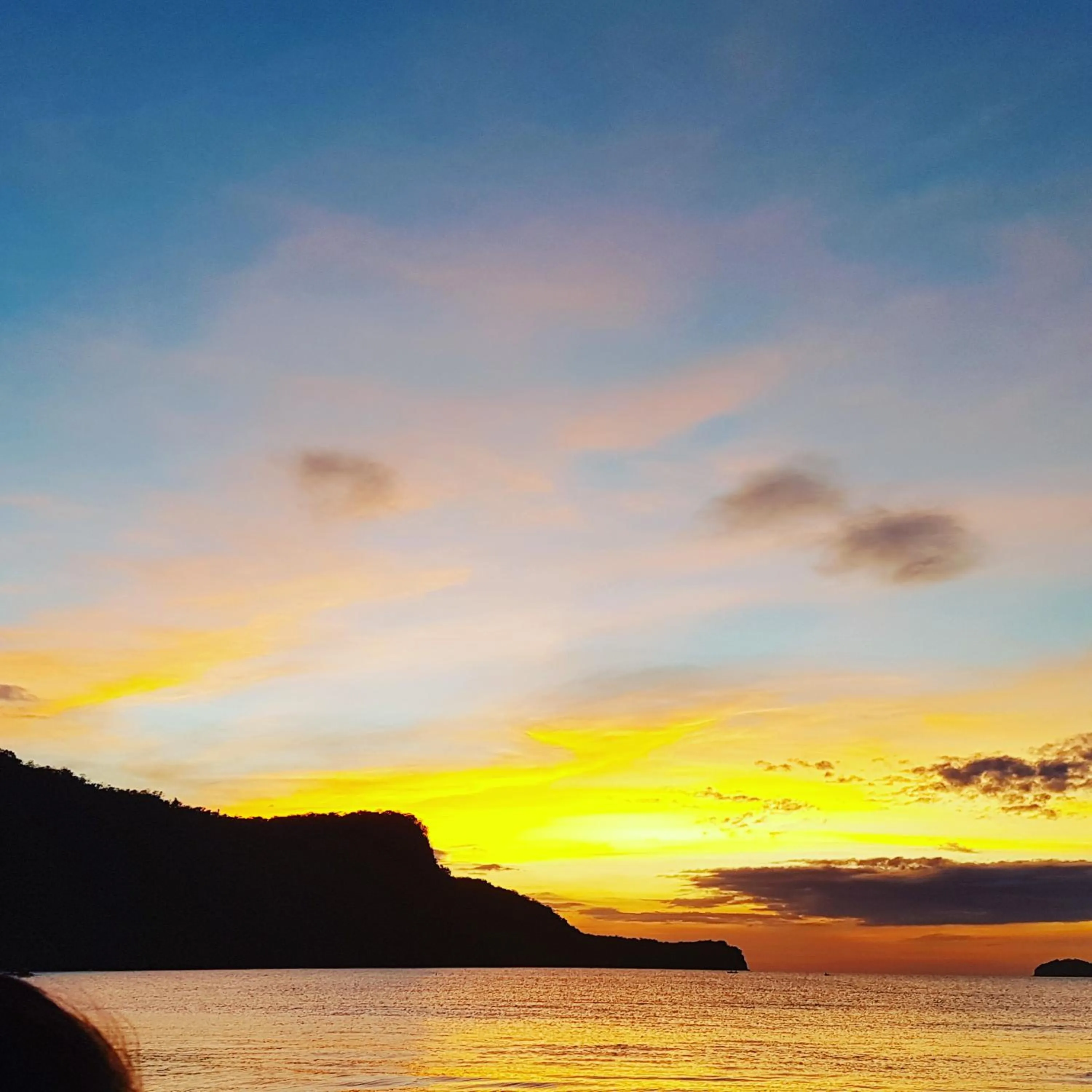 Natural landscape in Calayo Beach Resort