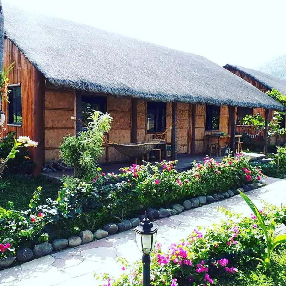 Garden in Calayo Beach Resort