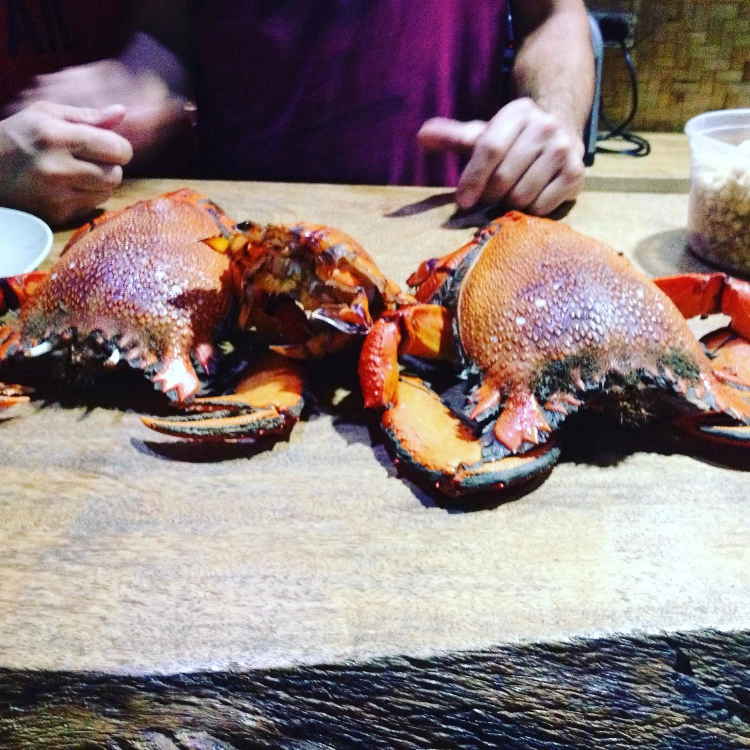 Dinner in Calayo Beach Resort