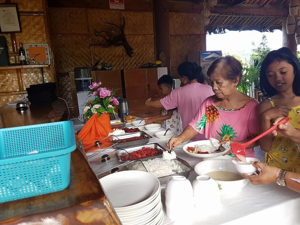 Breakfast in Calayo Beach Resort