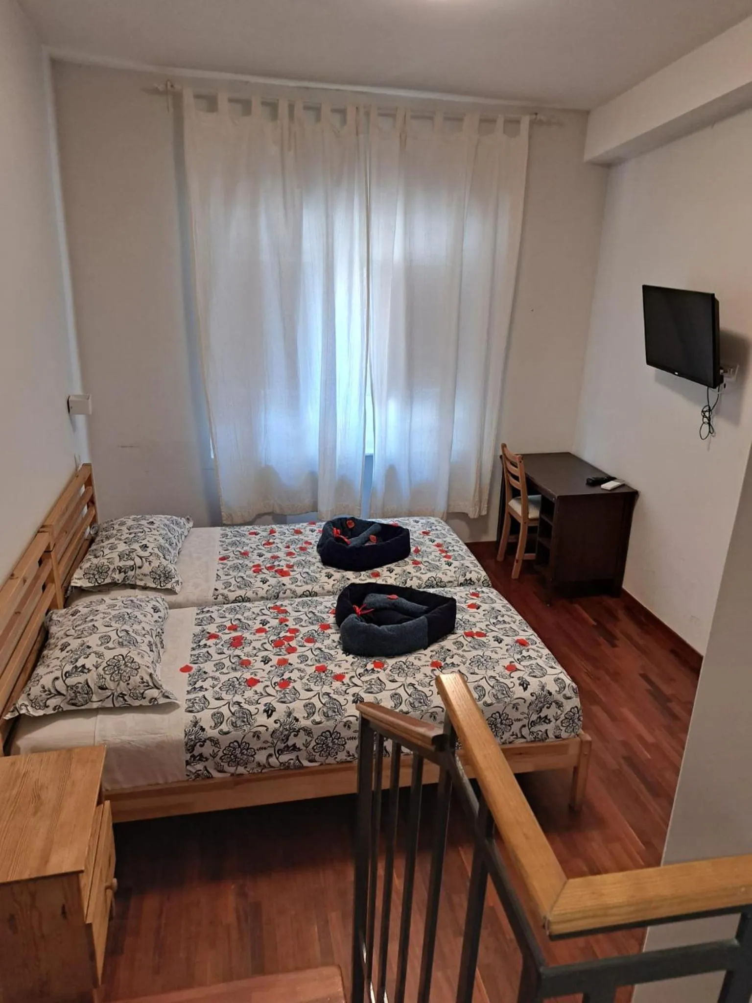 Bedroom, Bed in B&B Divina Salerno