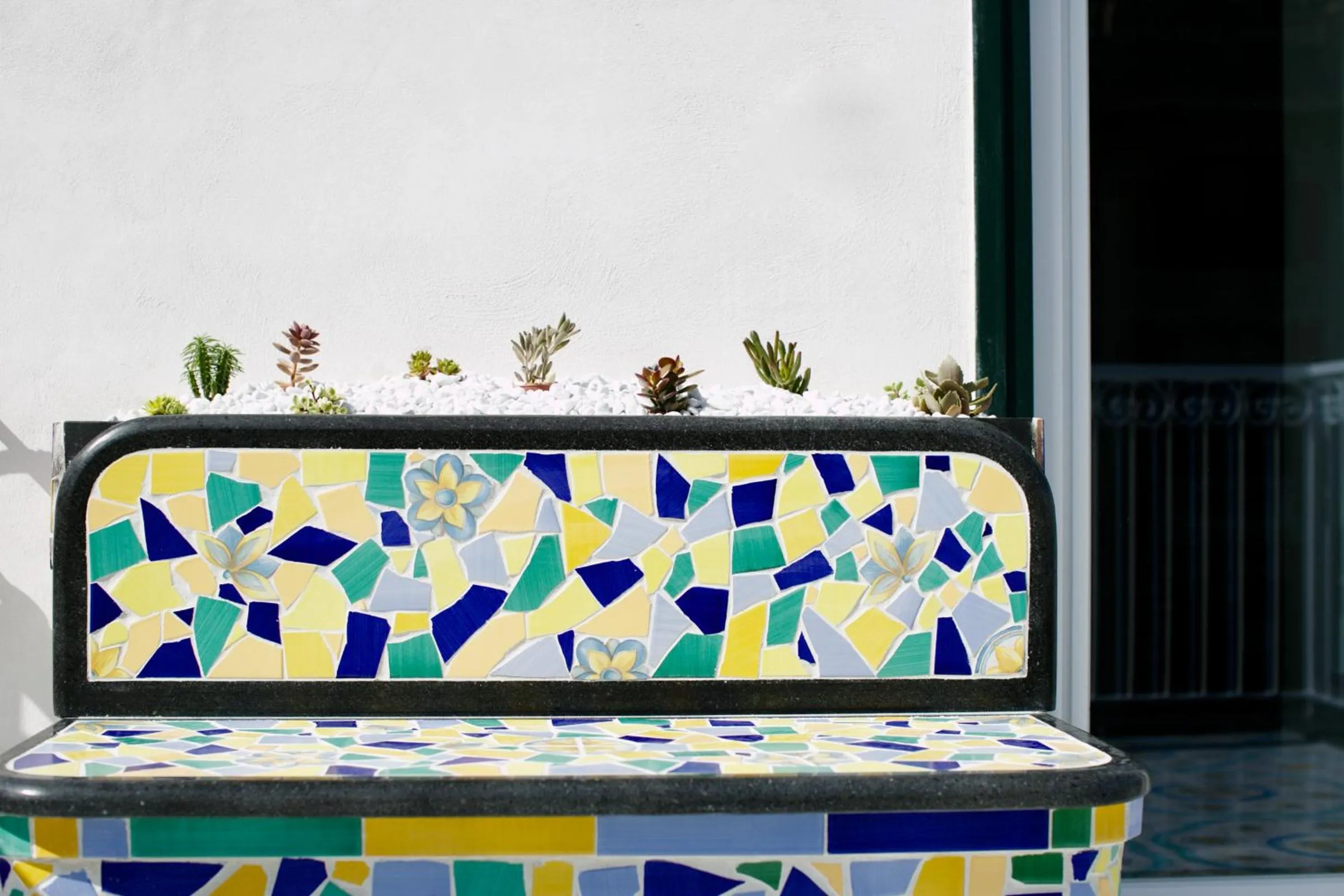 Balcony/Terrace in B&B Divina Salerno