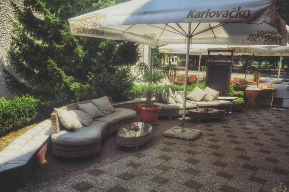 Patio in Hotel Kralj Tomislav