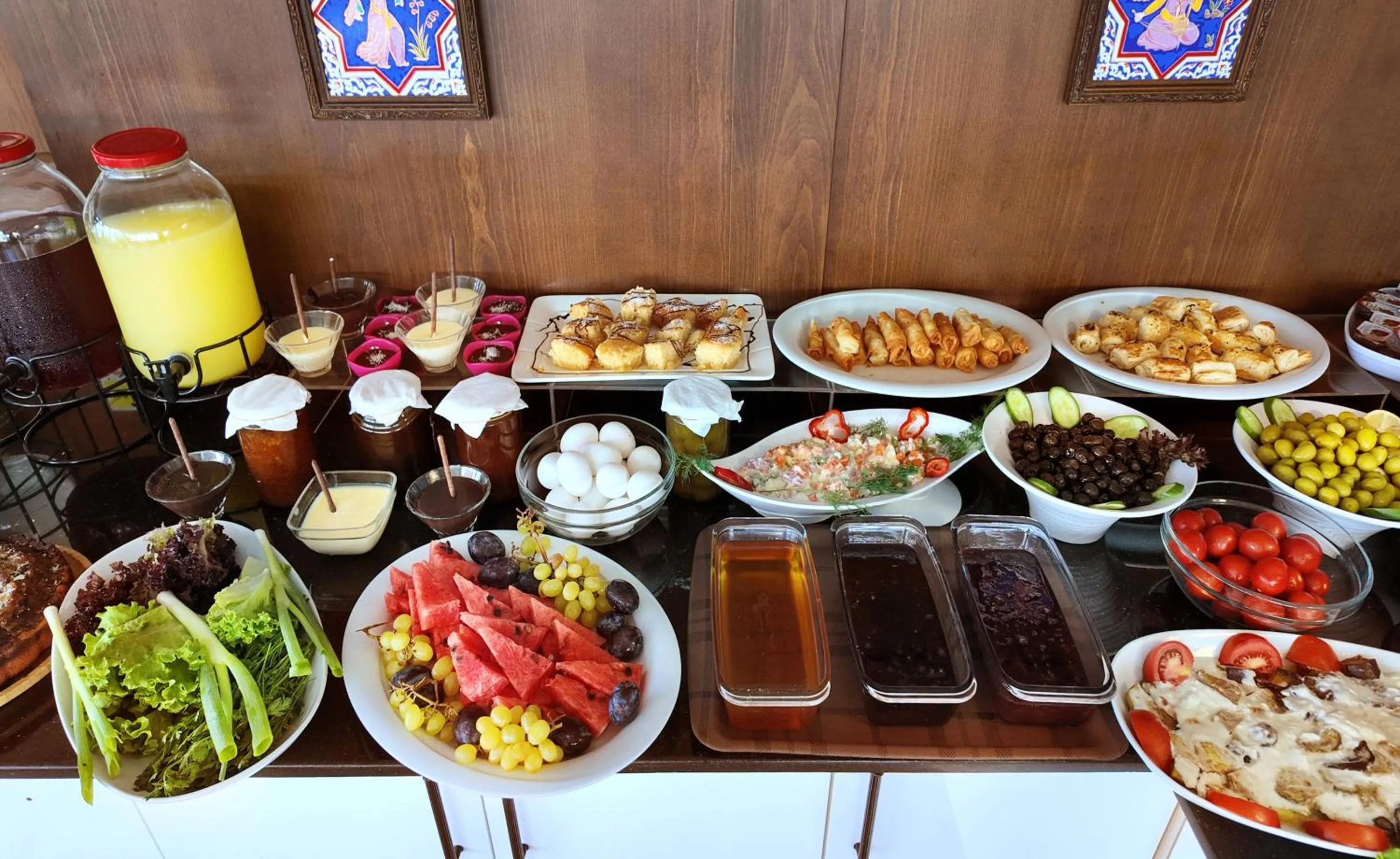 Buffet breakfast in Aldem Hotel