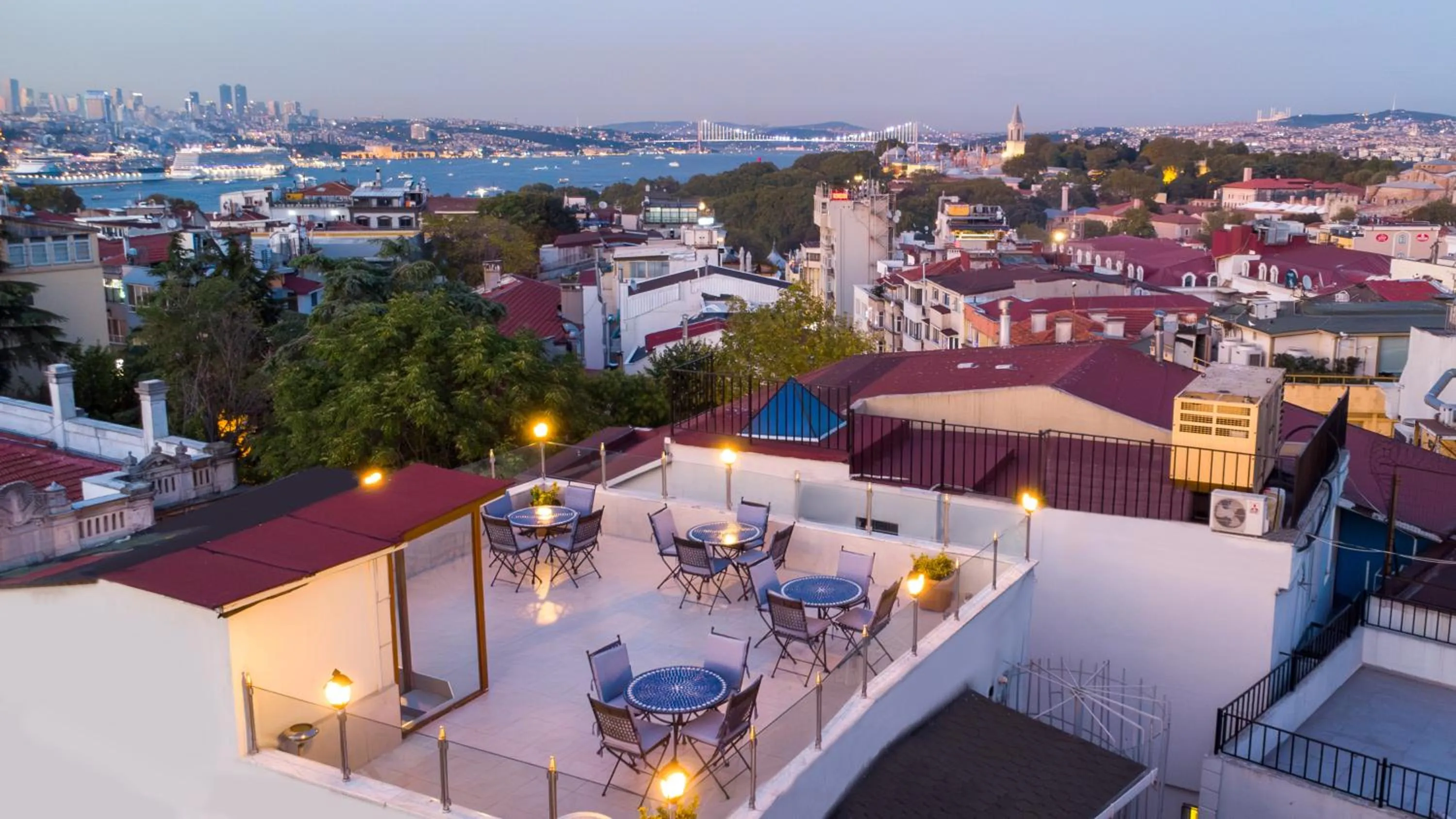 Bird's eye view in Aldem Hotel