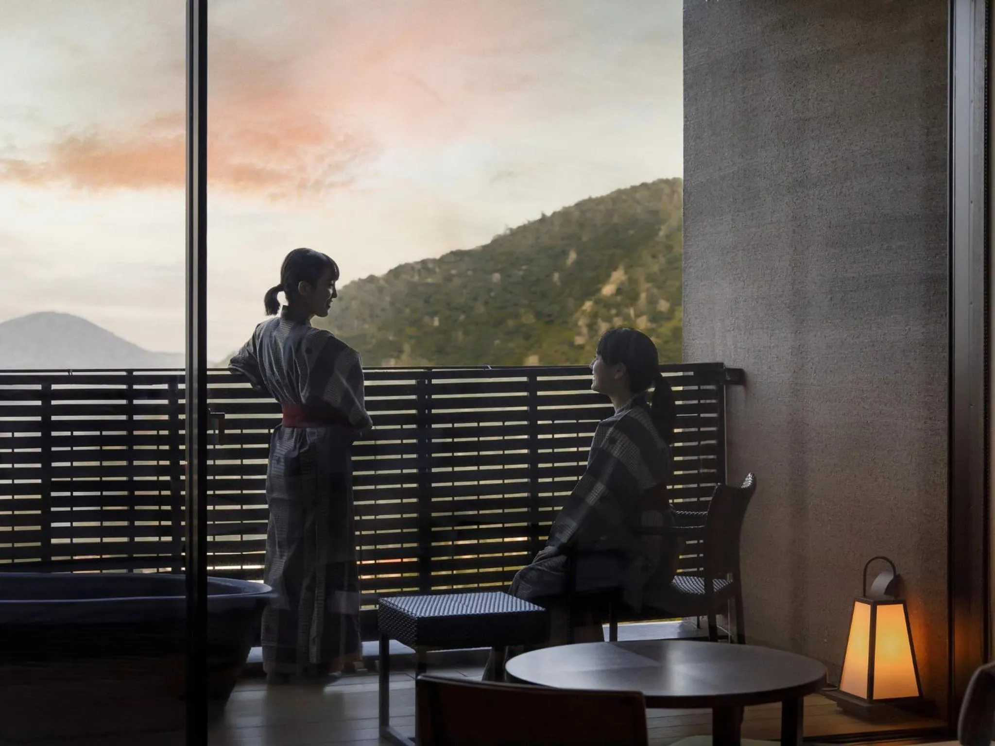 Area and facilities in Hakone Kowakien Tenyu