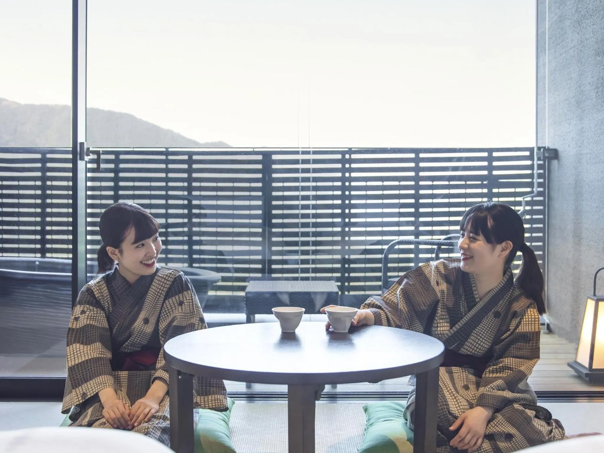 Area and facilities in Hakone Kowakien Tenyu