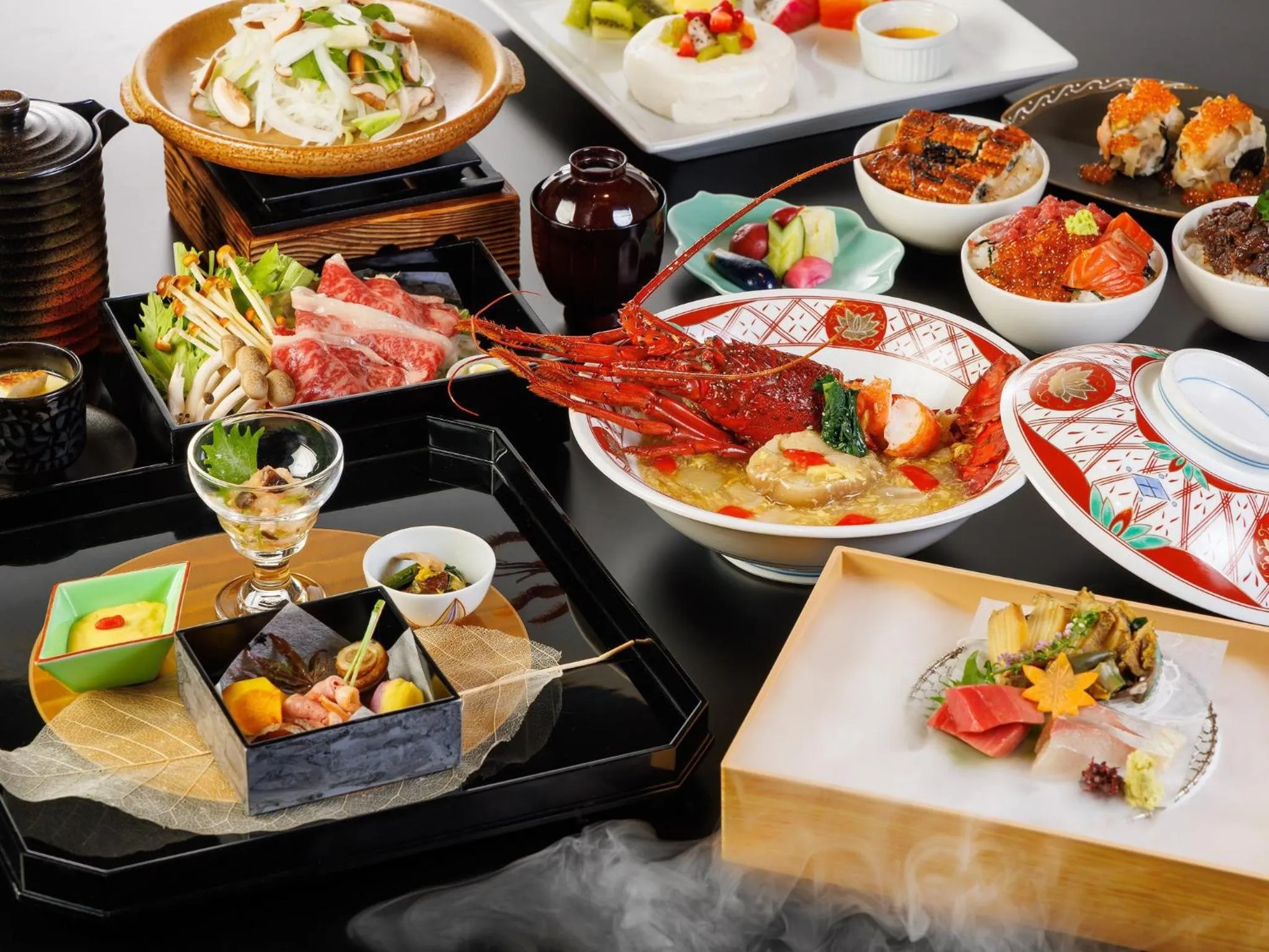 Food in Hakone Kowakien Tenyu