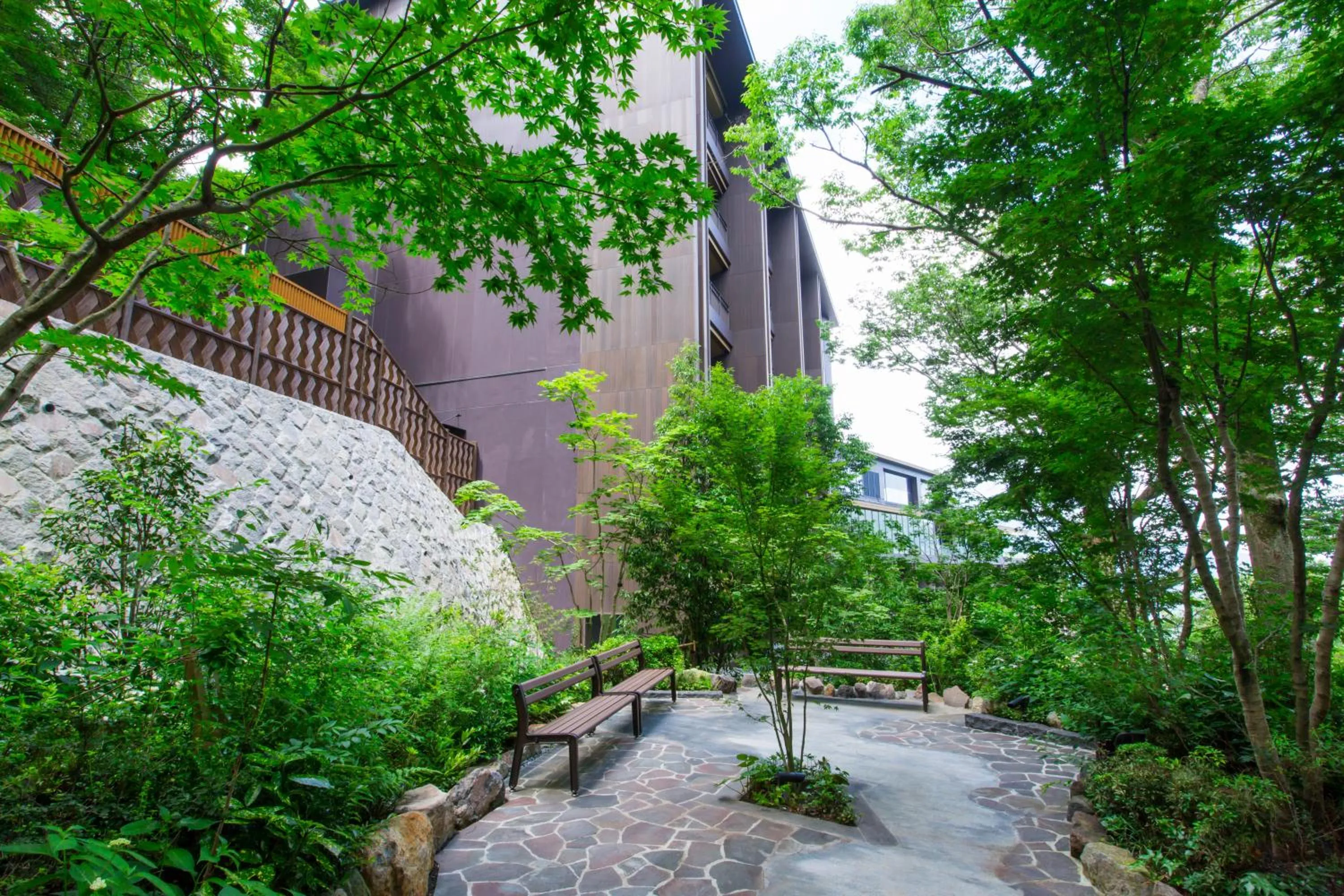 Natural landscape in Hakone Kowakien Tenyu