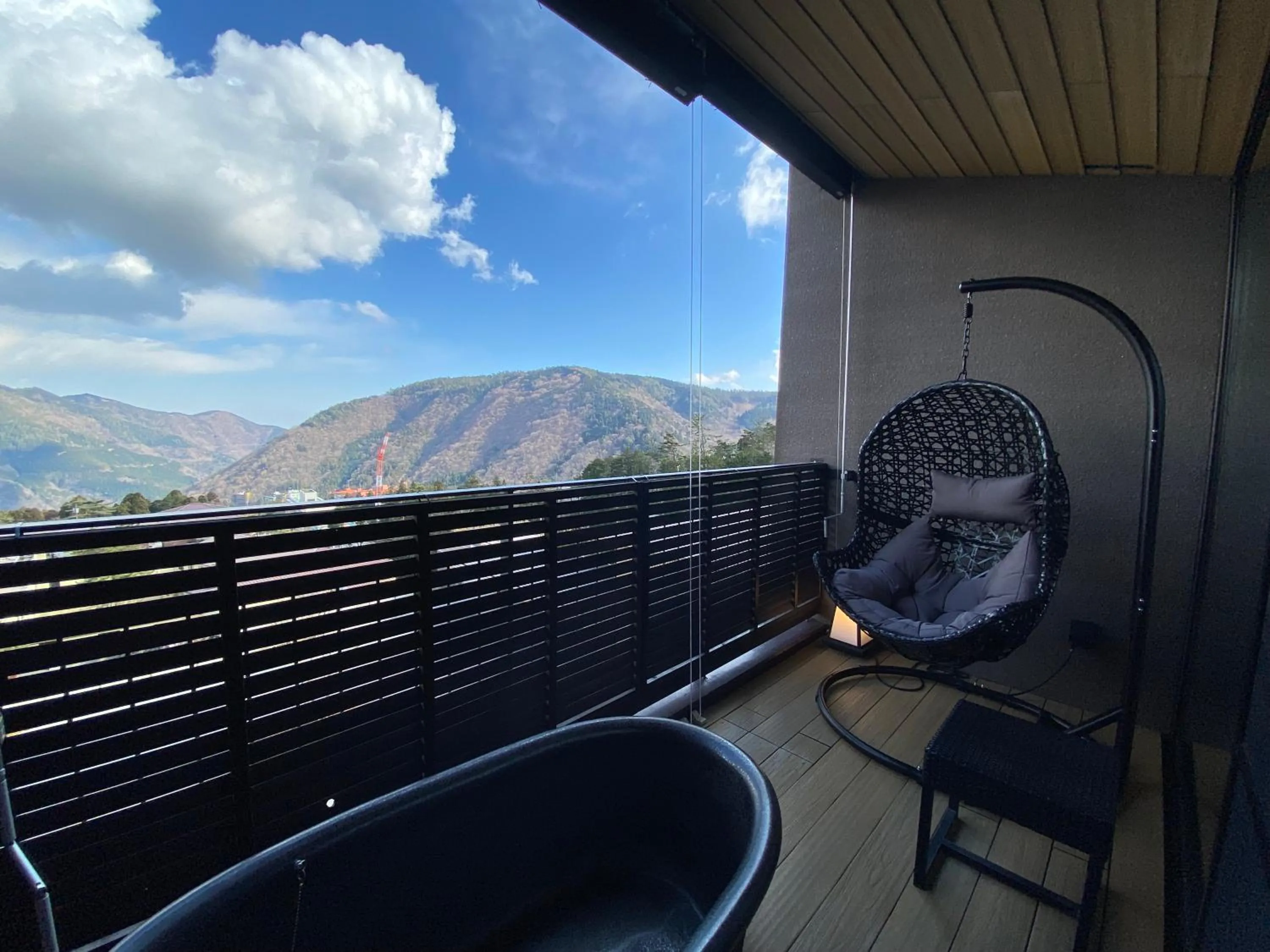 Balcony/Terrace in Hakone Kowakien Tenyu