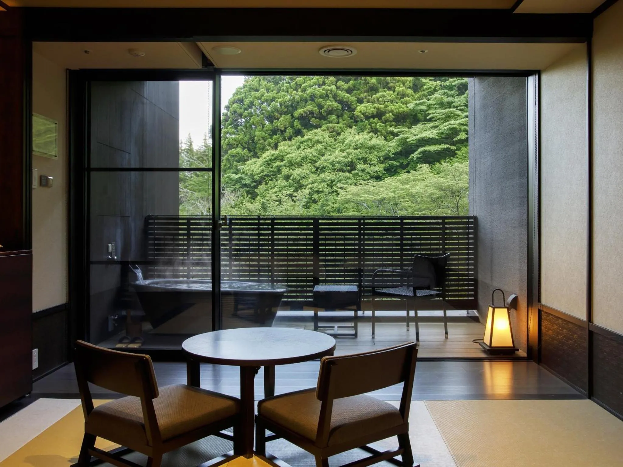 Area and facilities in Hakone Kowakien Tenyu