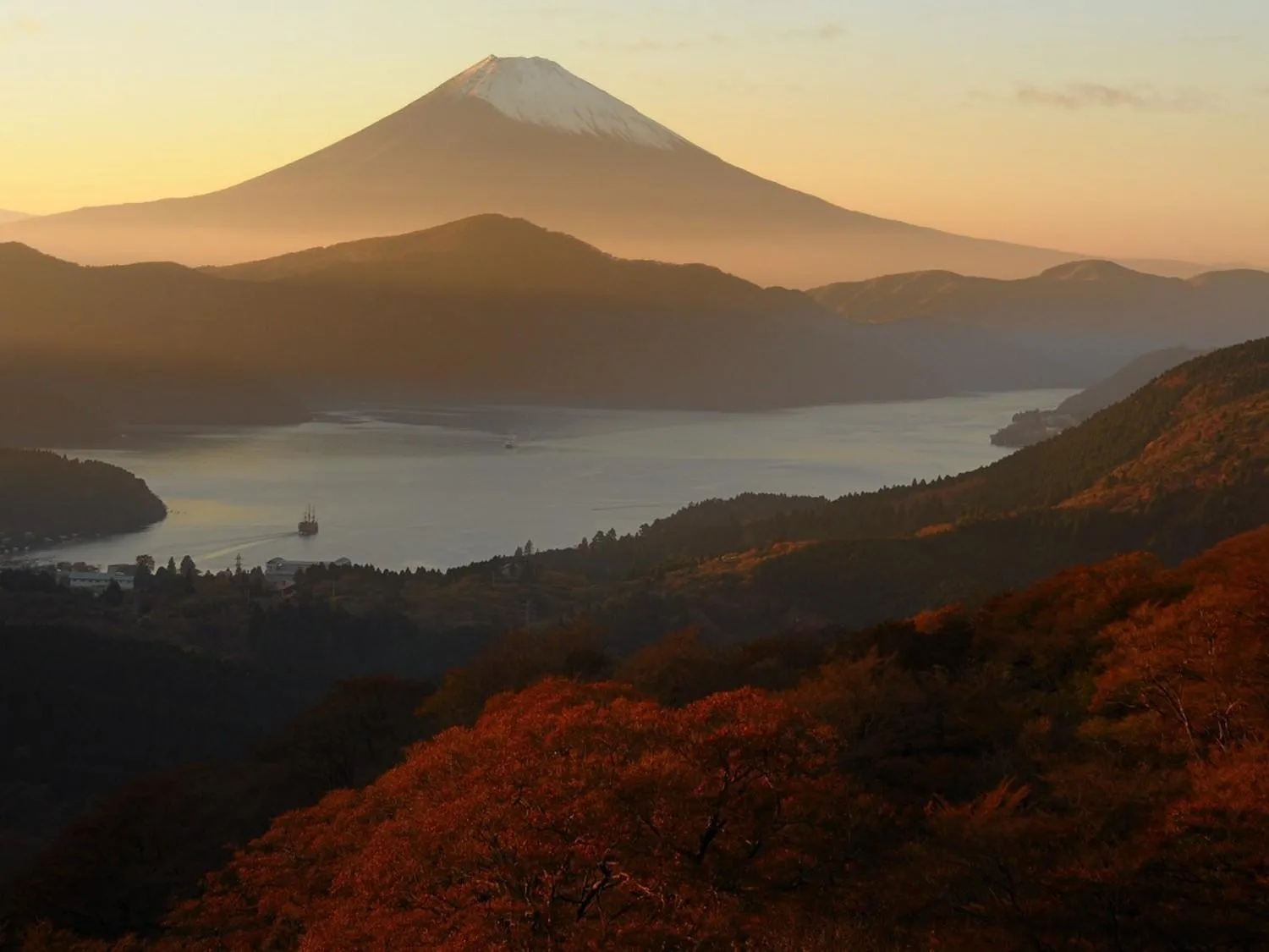 Nearby landmark in Hakone Kowakien Tenyu