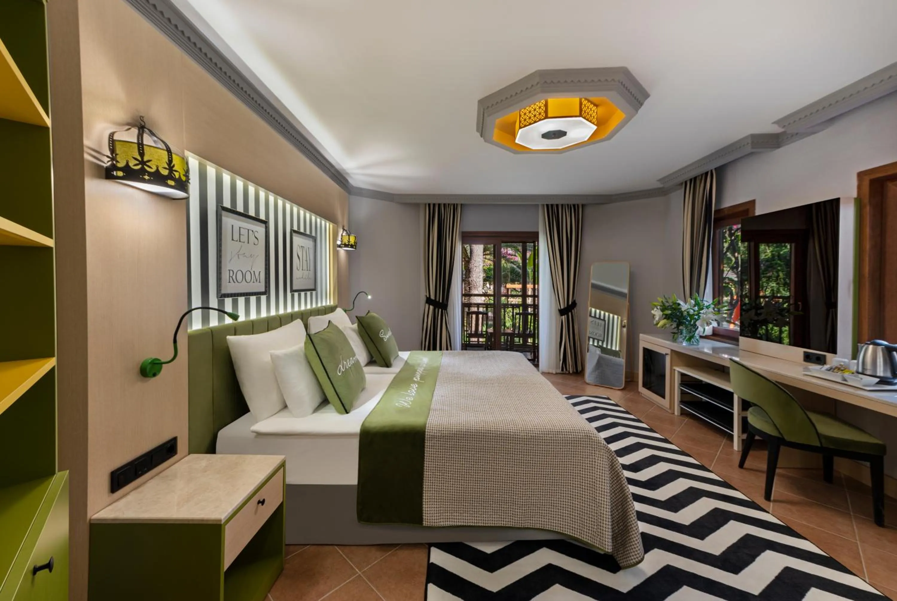 Bed in Selectum Family Resort Belek