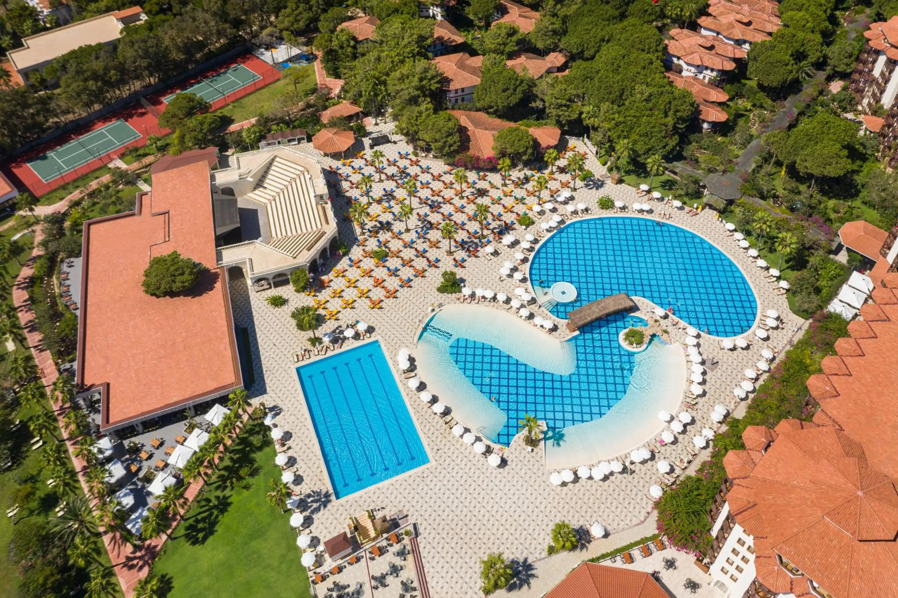 Bird's eye view in Selectum Family Resort Belek