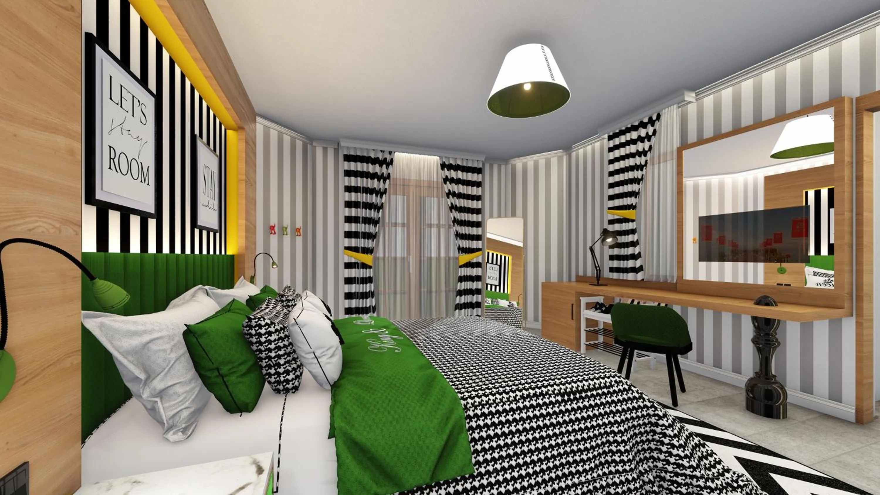 Bed in Selectum Family Resort Belek