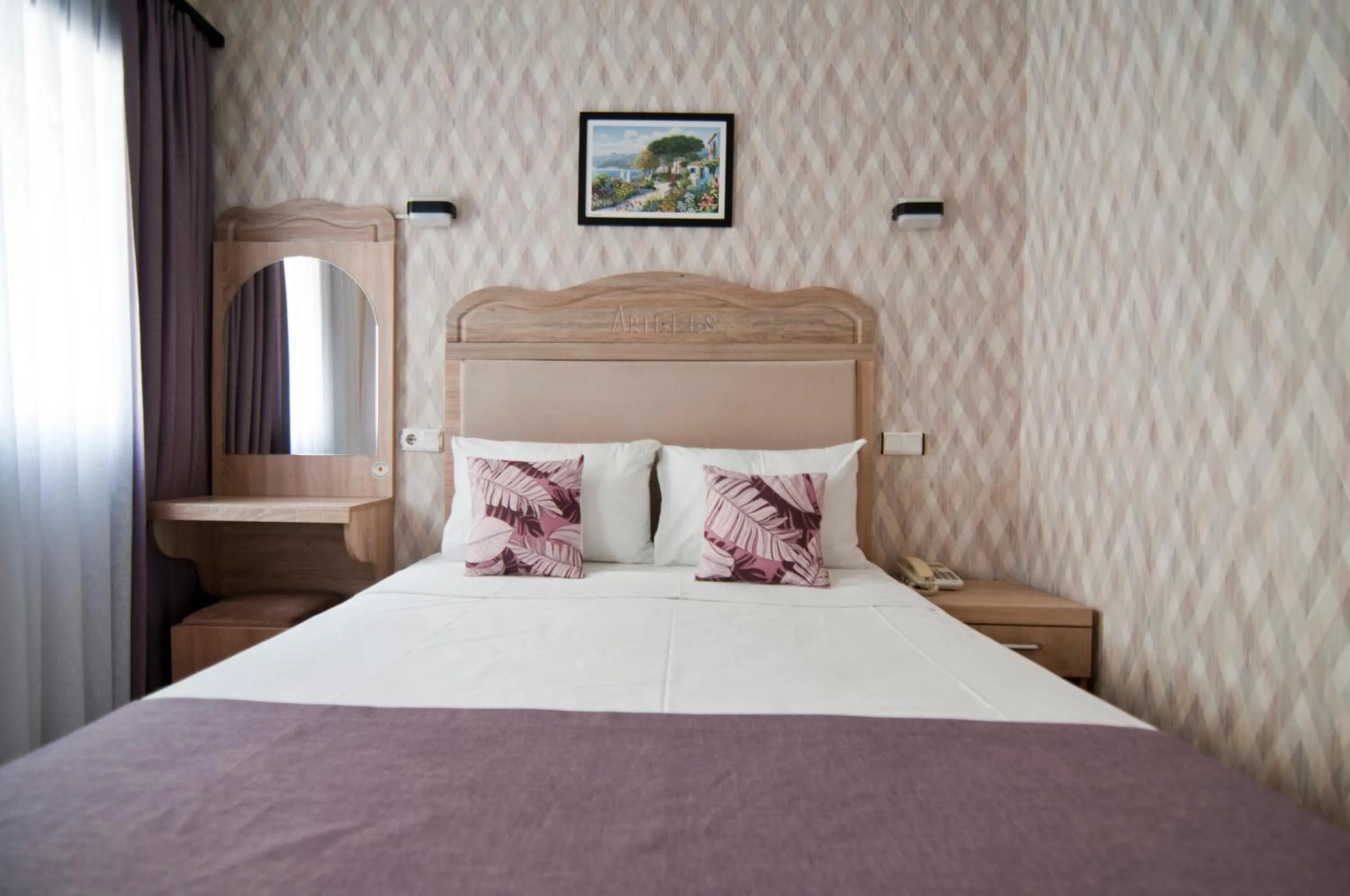 Bed in Artefes Hotel Old City