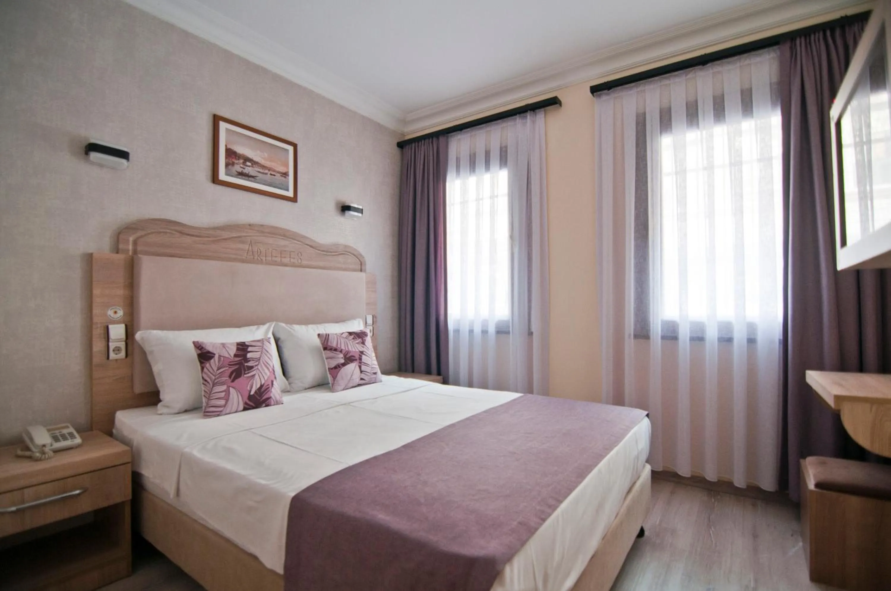 Bed in Artefes Hotel Old City