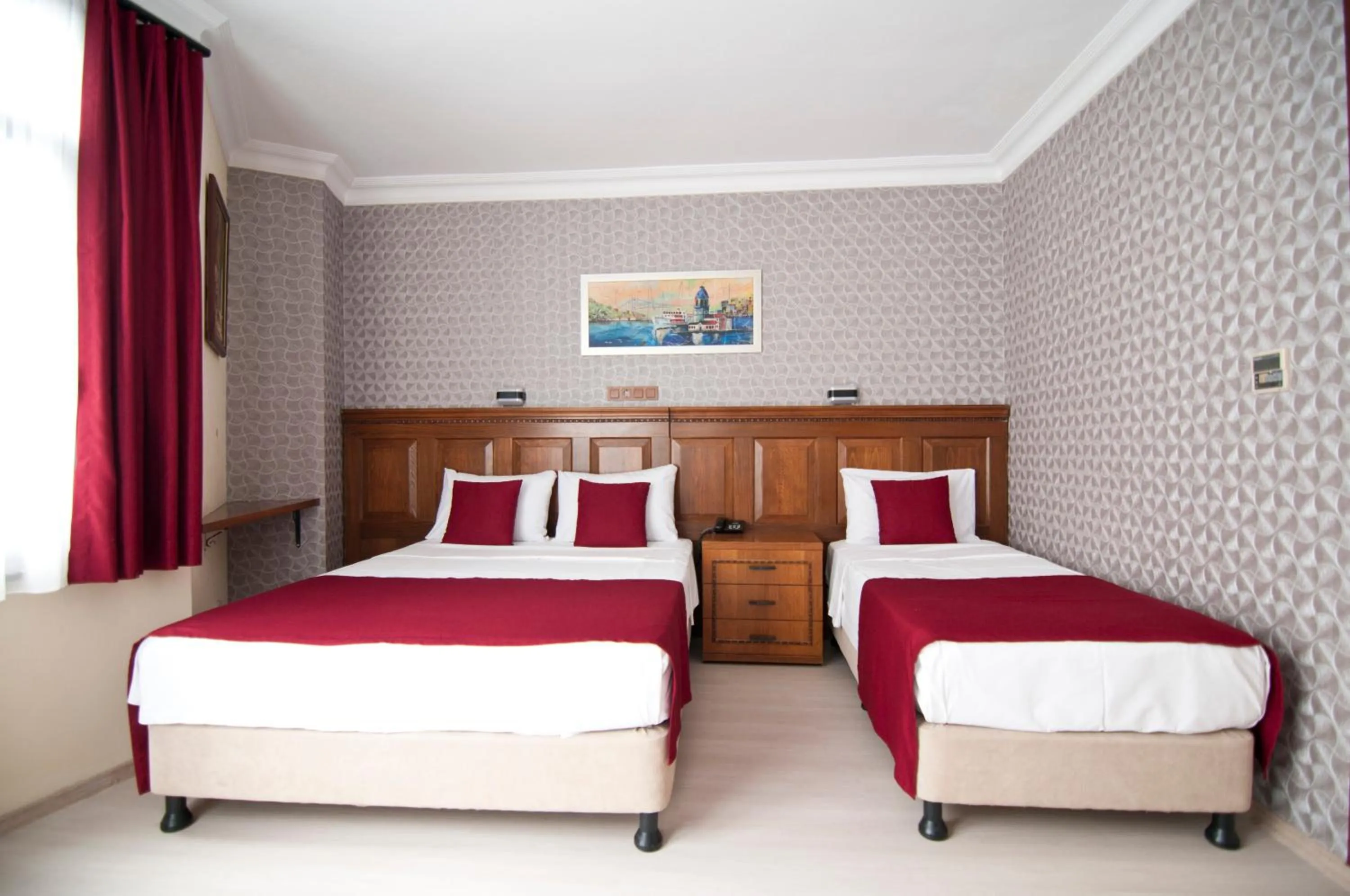 Bed in Artefes Hotel Old City