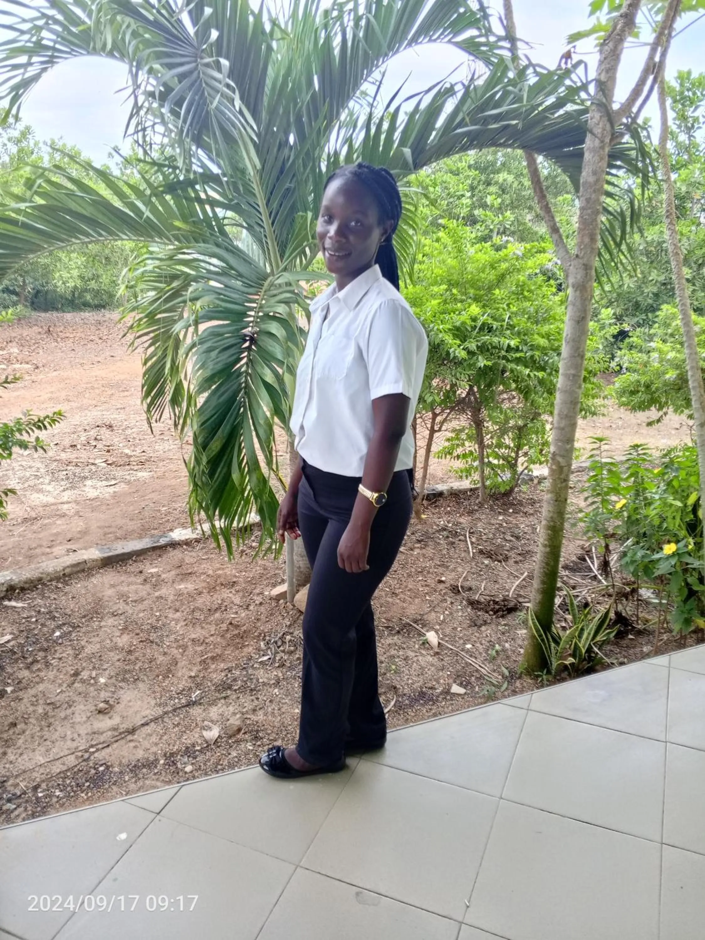 Garden view in Abuesi Beach Resort