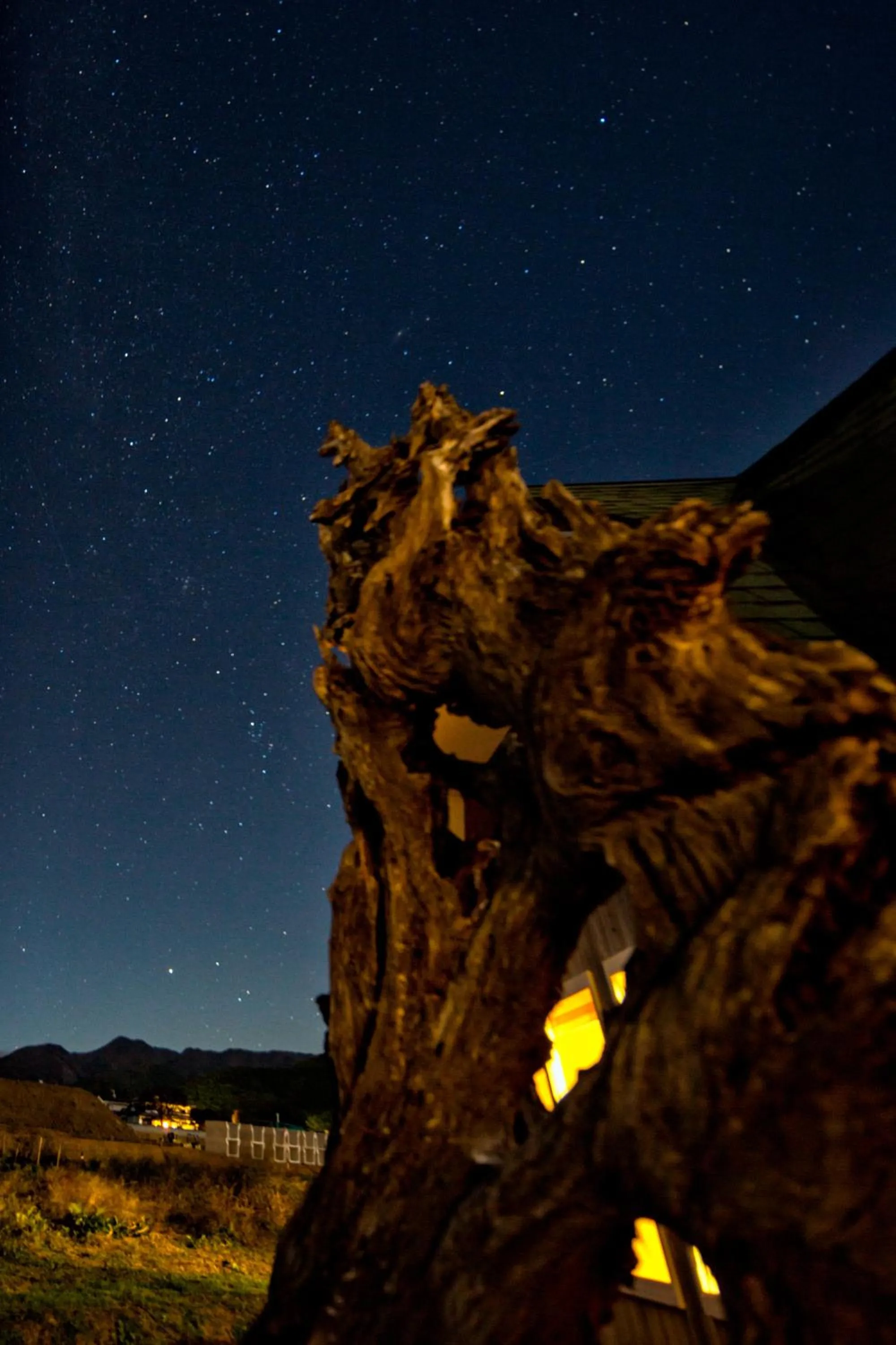 Night in Twin Dome Ryugu