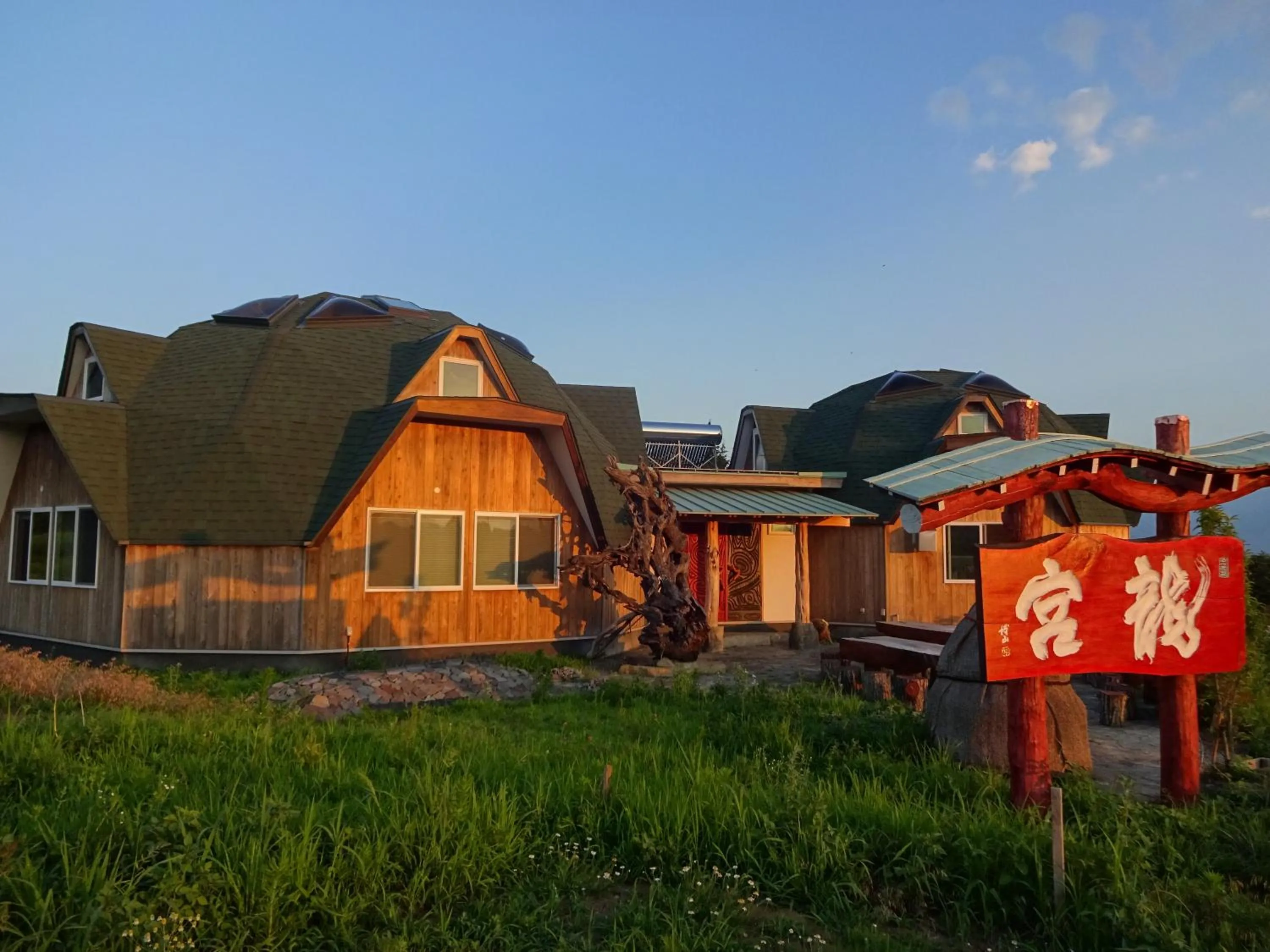 Facade/entrance in Twin Dome Ryugu