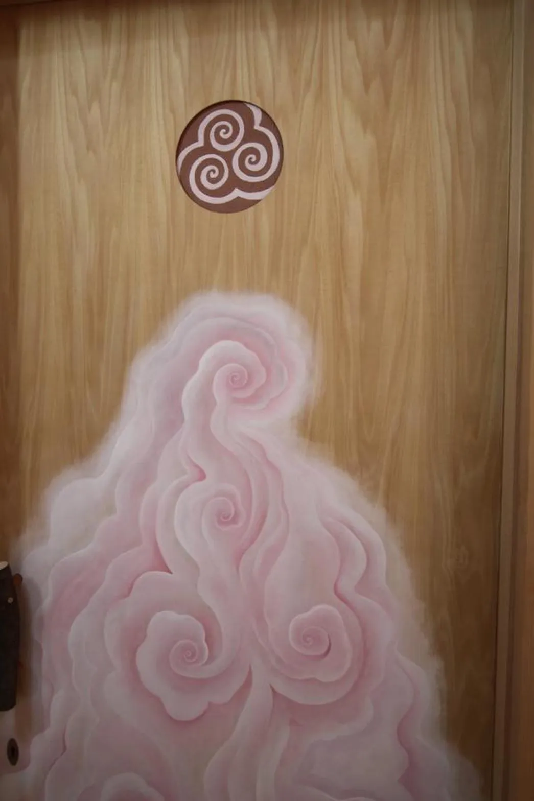 Decorative detail in Twin Dome Ryugu