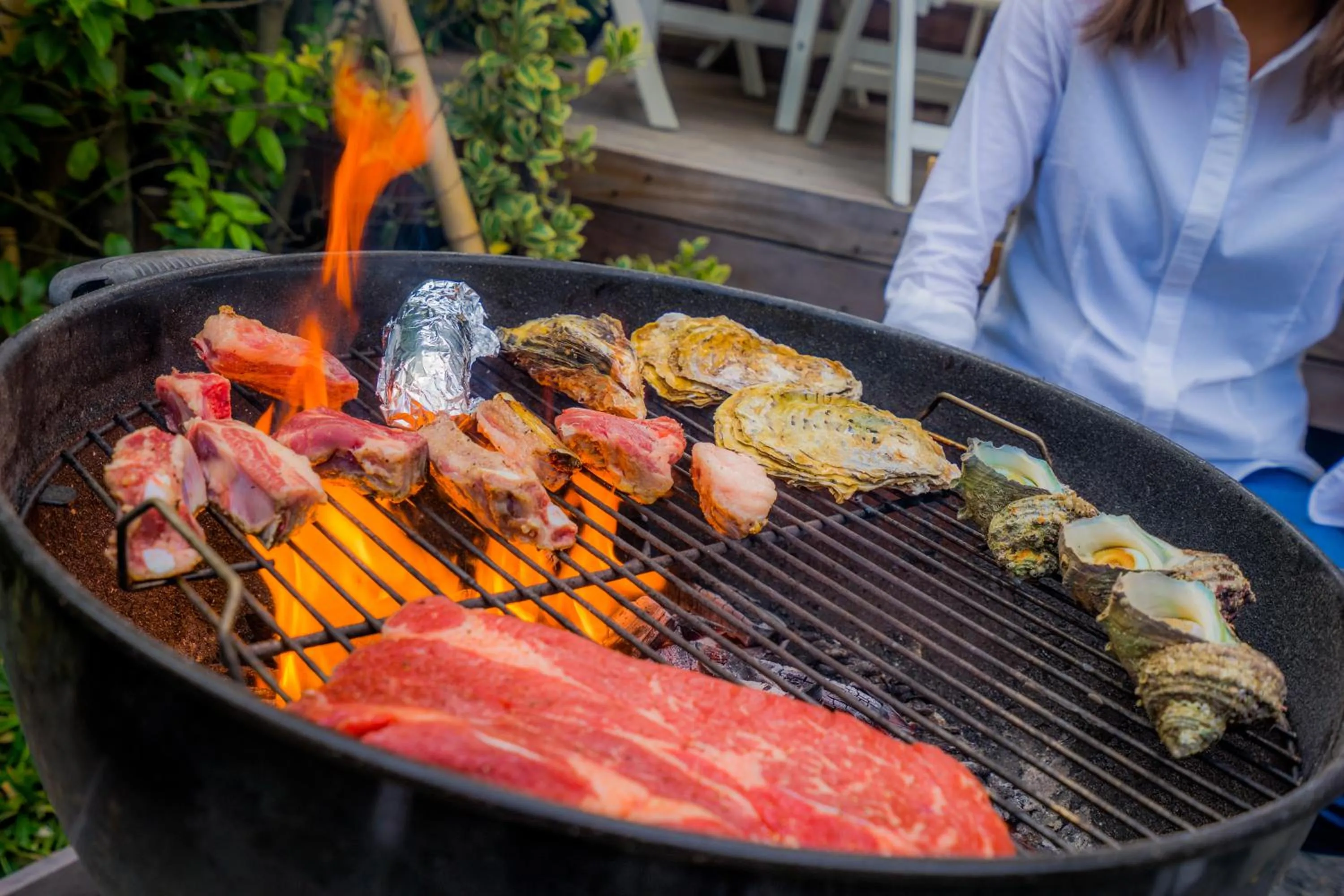 BBQ facilities in Plage Yuigahama