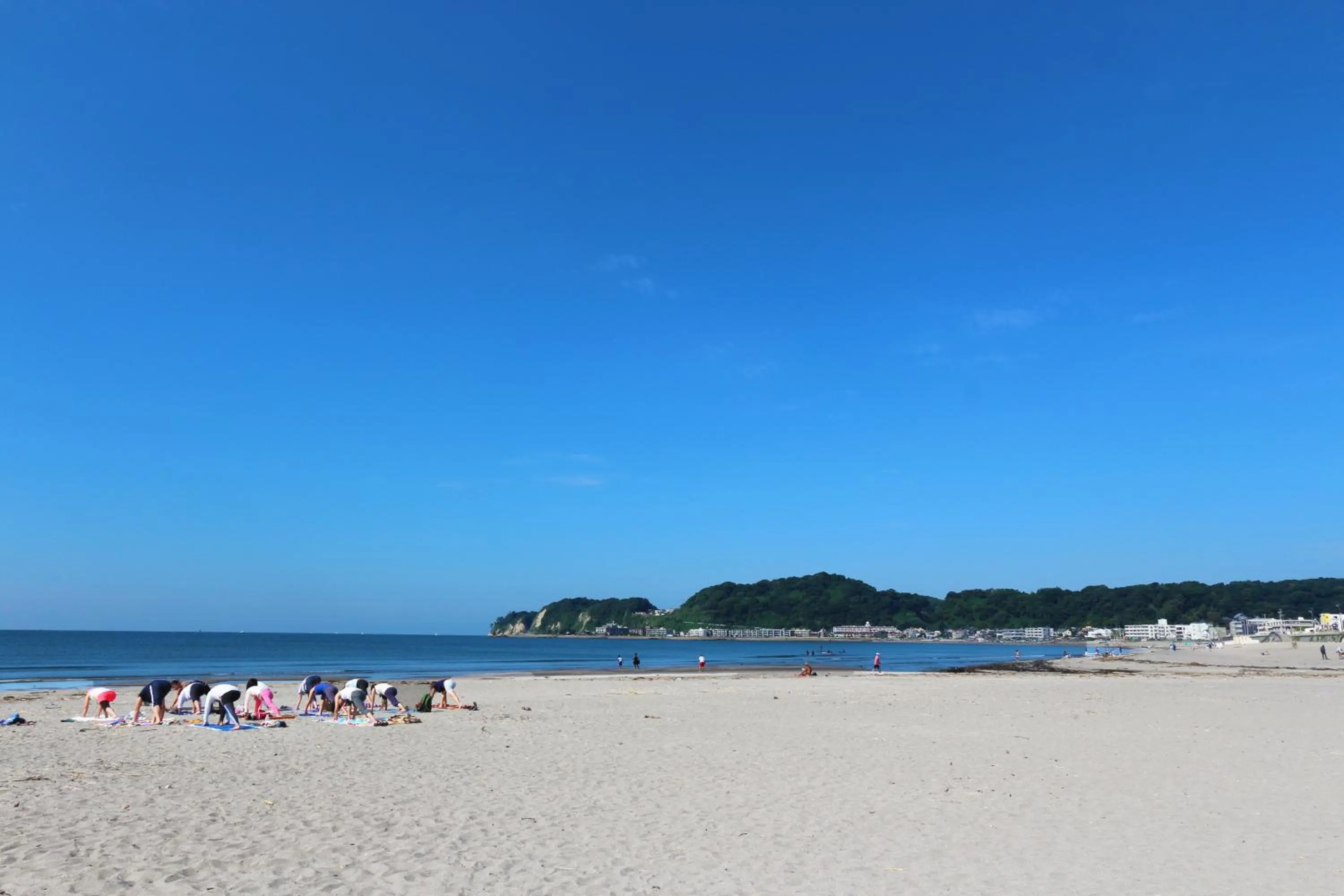 Day in Plage Yuigahama