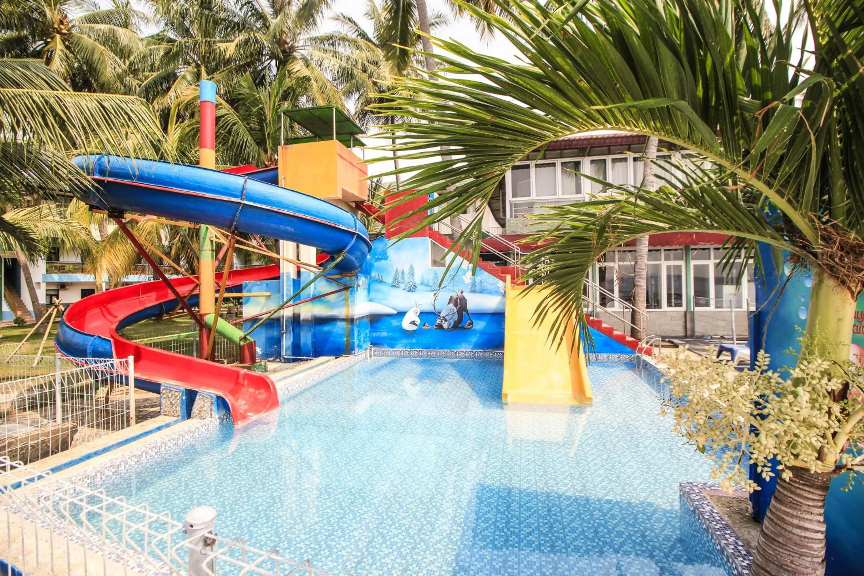 Aqua park in Allisa Resort Hotel