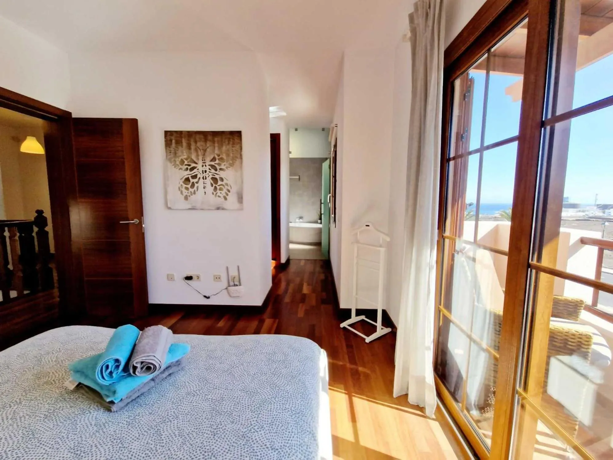 Bed in Casa Daniela en Costa Teguise