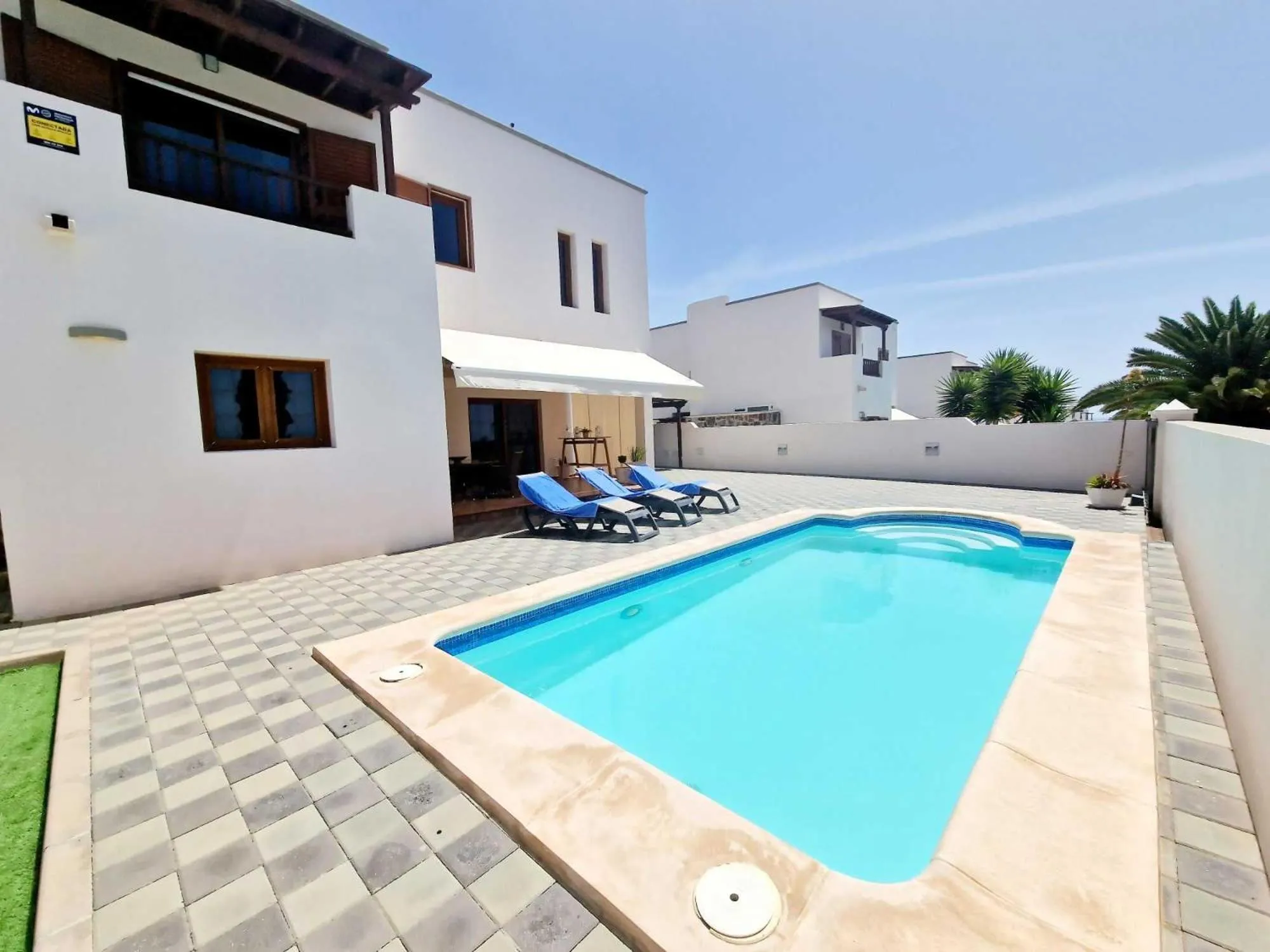 Swimming pool in Casa Daniela en Costa Teguise