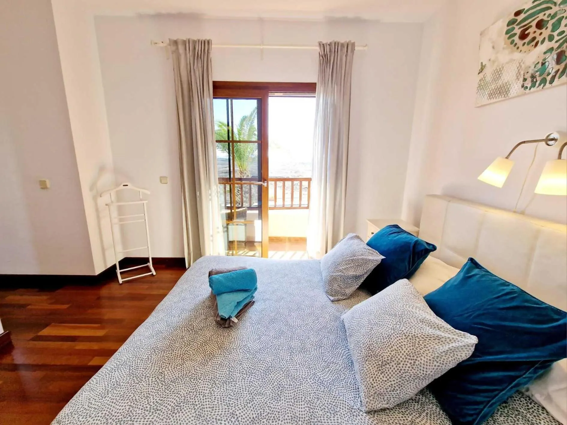 Bed in Casa Daniela en Costa Teguise