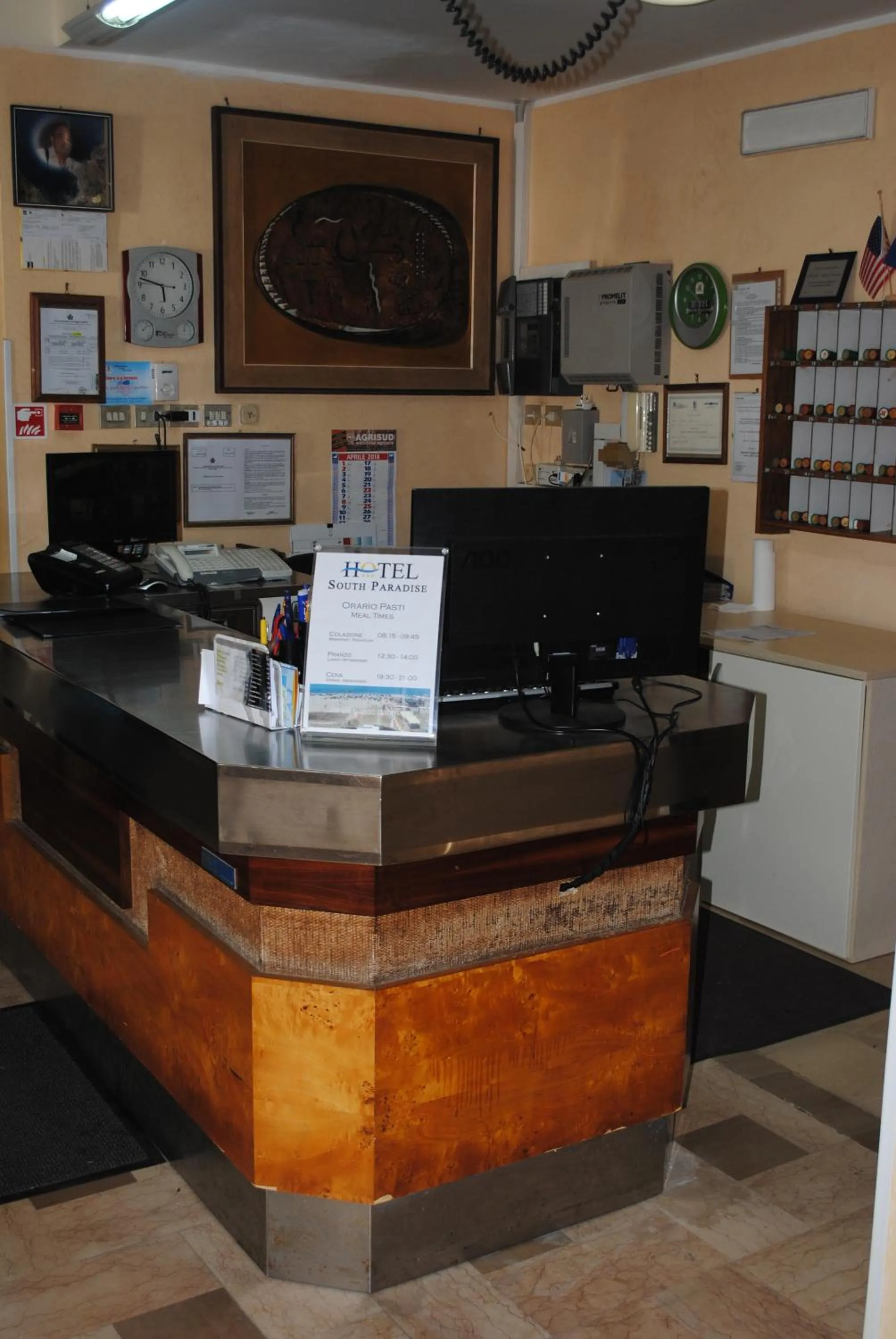 Lobby or reception in Hotel South Paradise