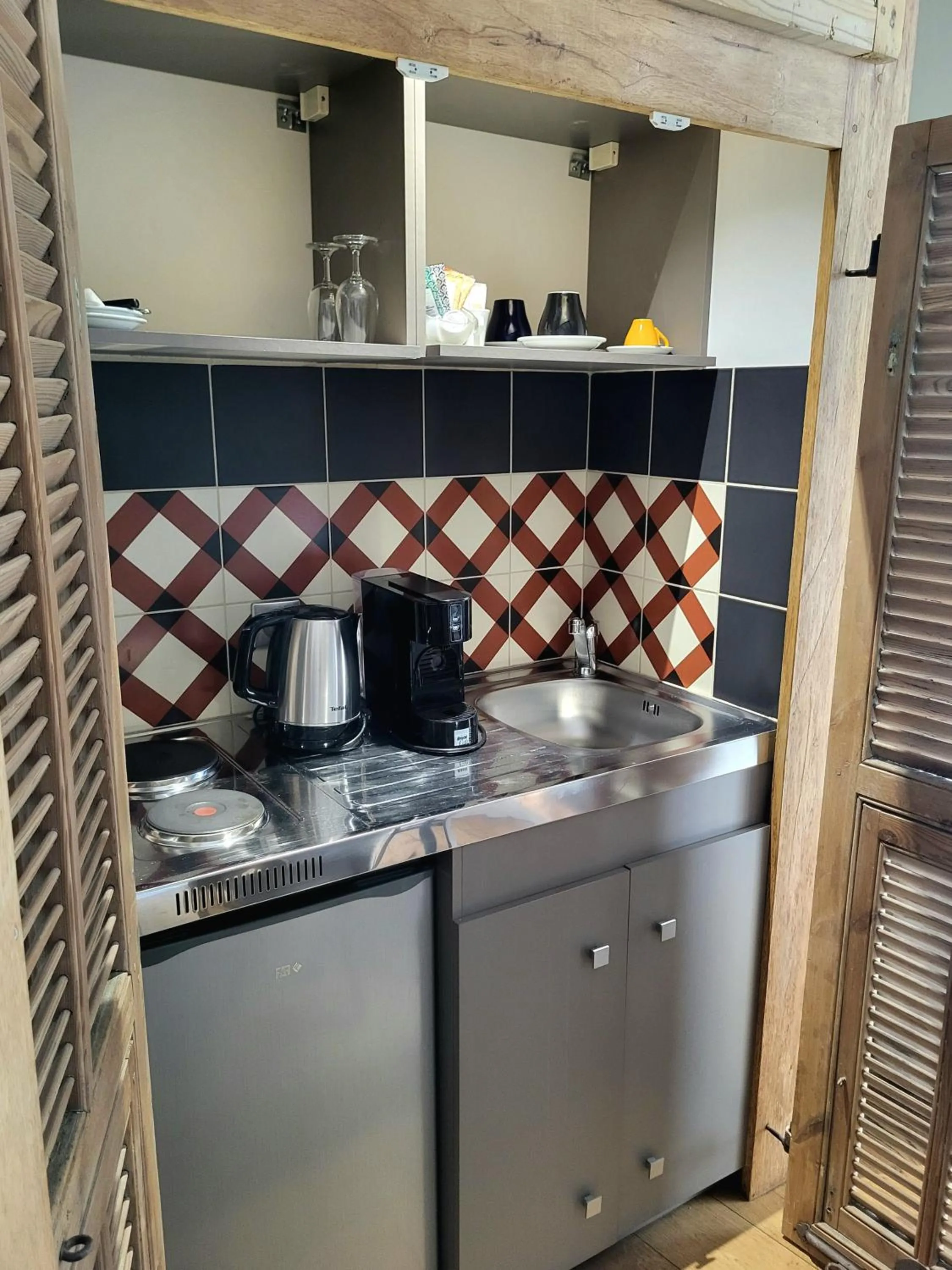 Coffee/tea facilities in Maison d'Hôtes Les Variétés