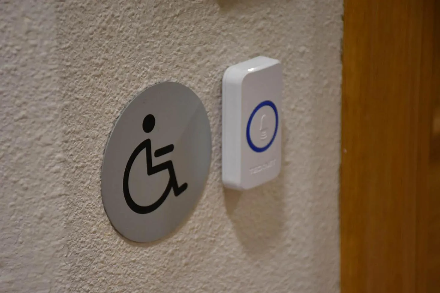 Facility for disabled guests in Gran Hotel Toledo