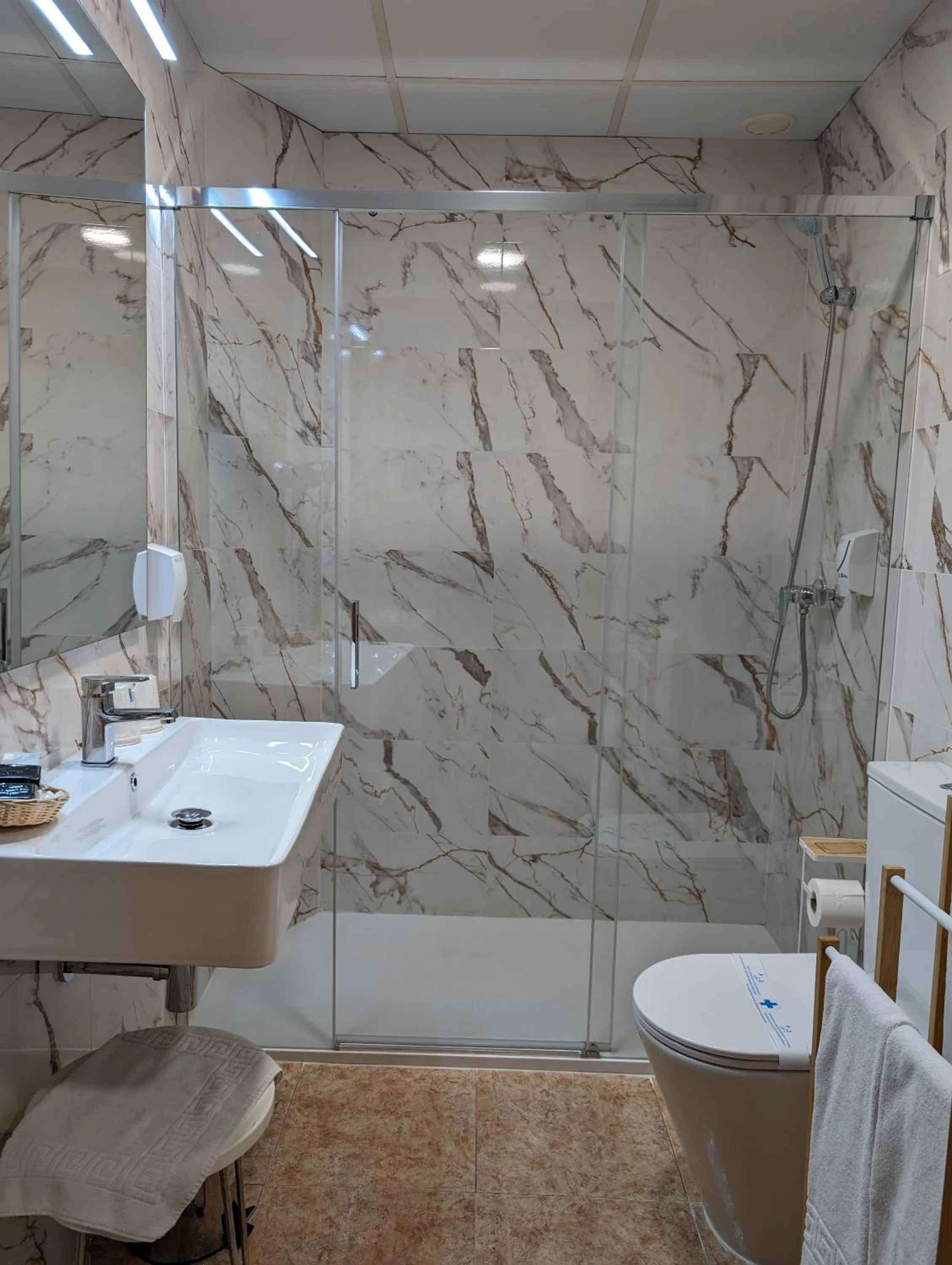 Bathroom in Gran Hotel Toledo