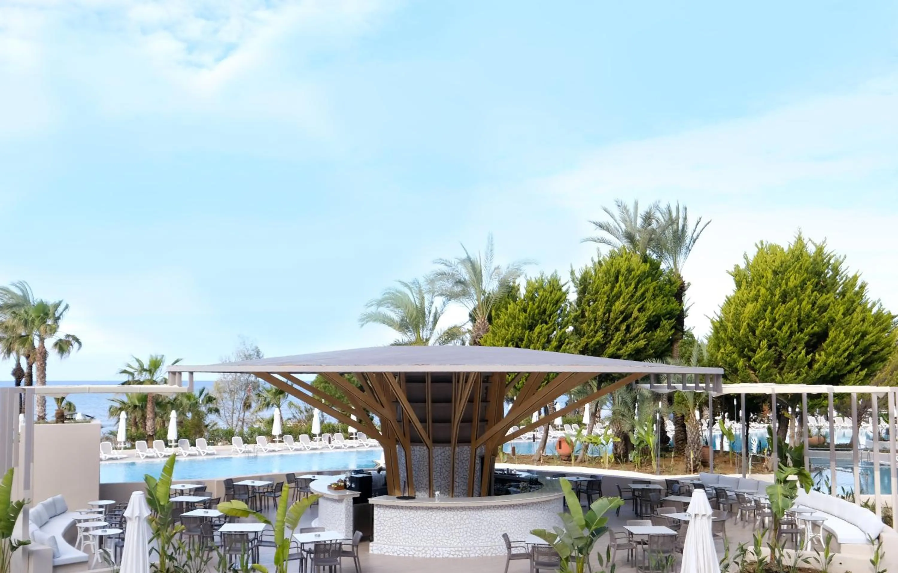 Pool view in Paloma Perissia