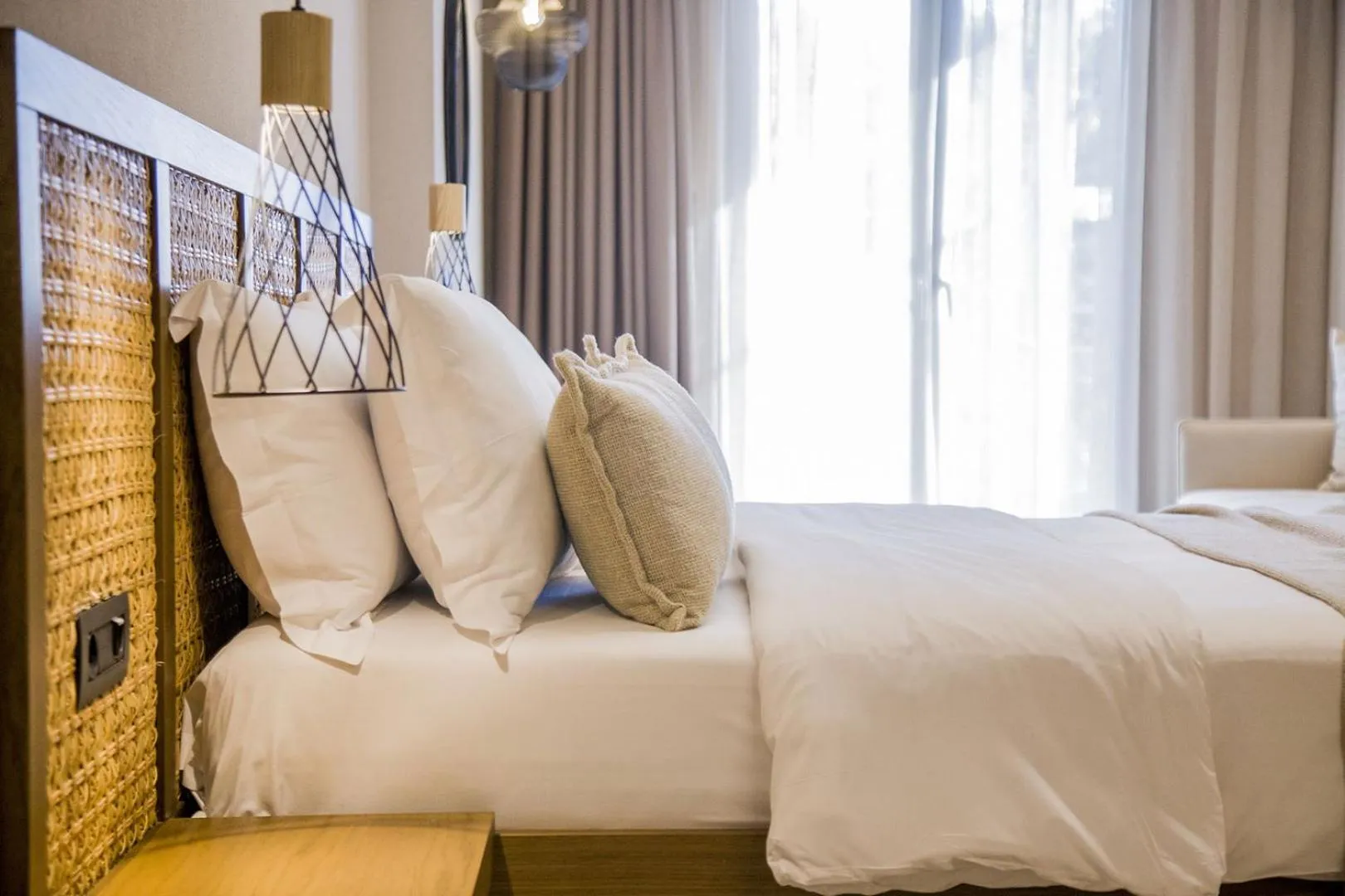 Bed in Kasta Beach Hotel